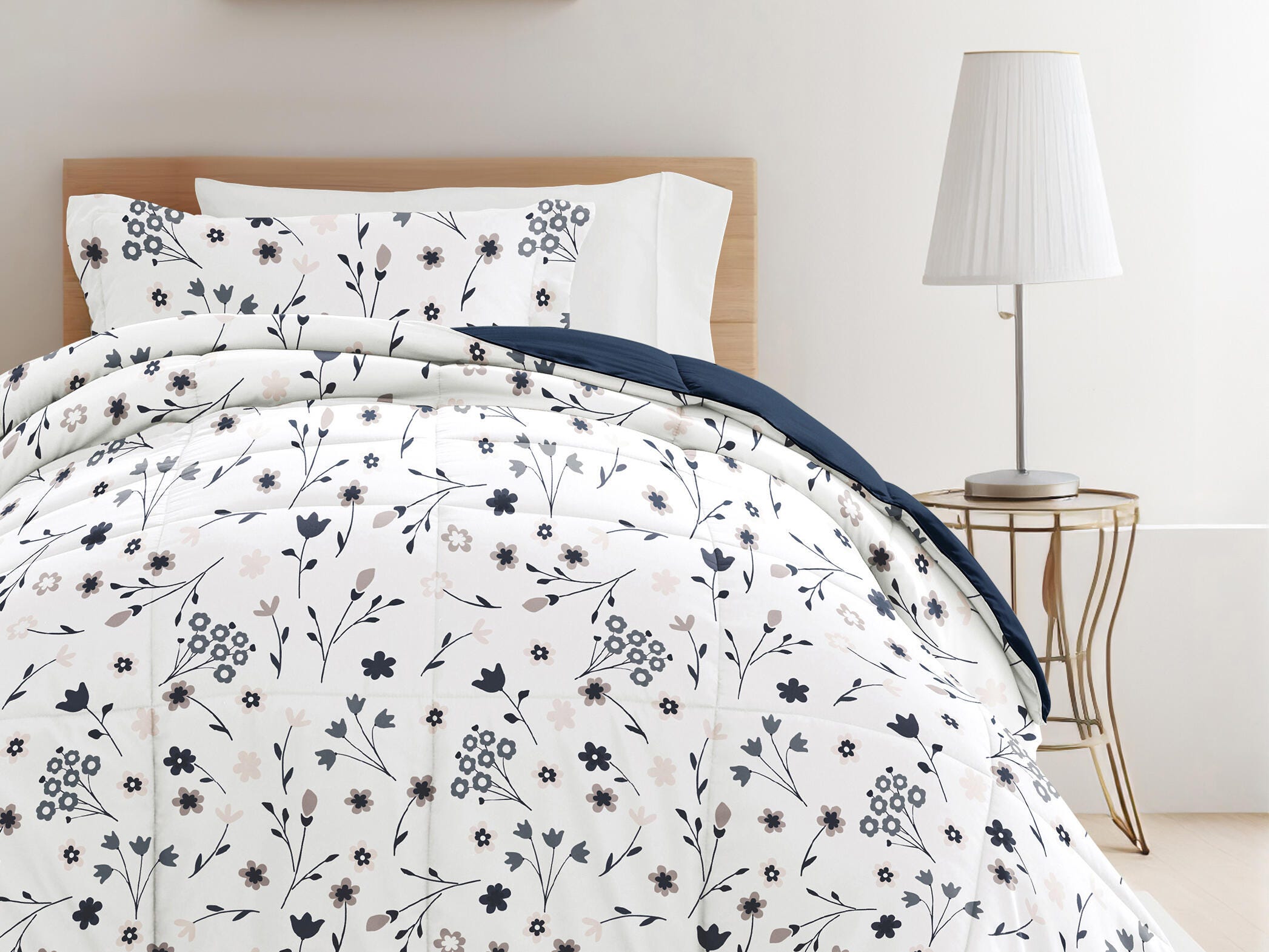 iEnjoy Home 8 Piece Twin XL Comforter Set, , large