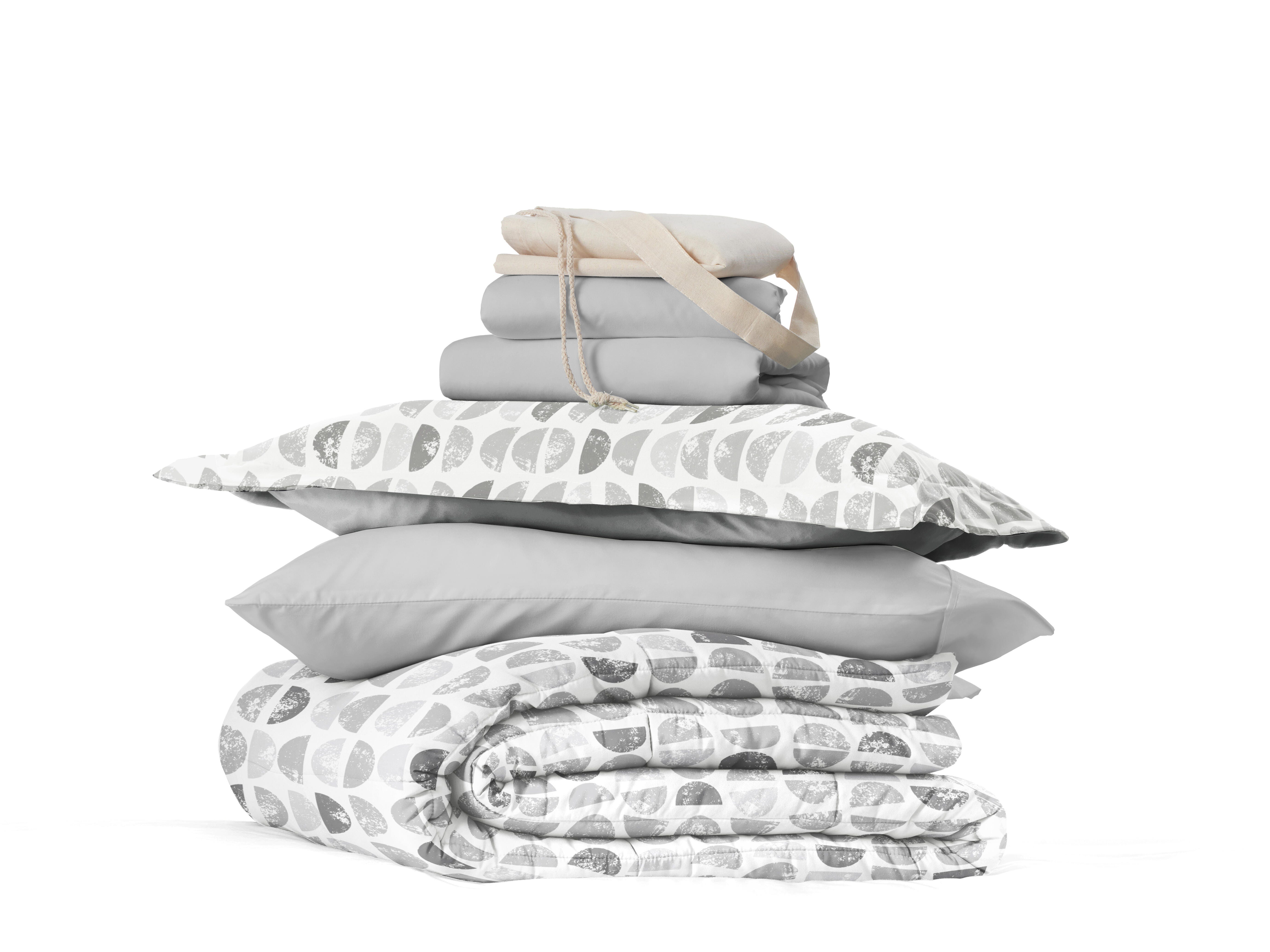iEnjoy Home Moon 8 Piece Twin XL Comforter Set, , rollover