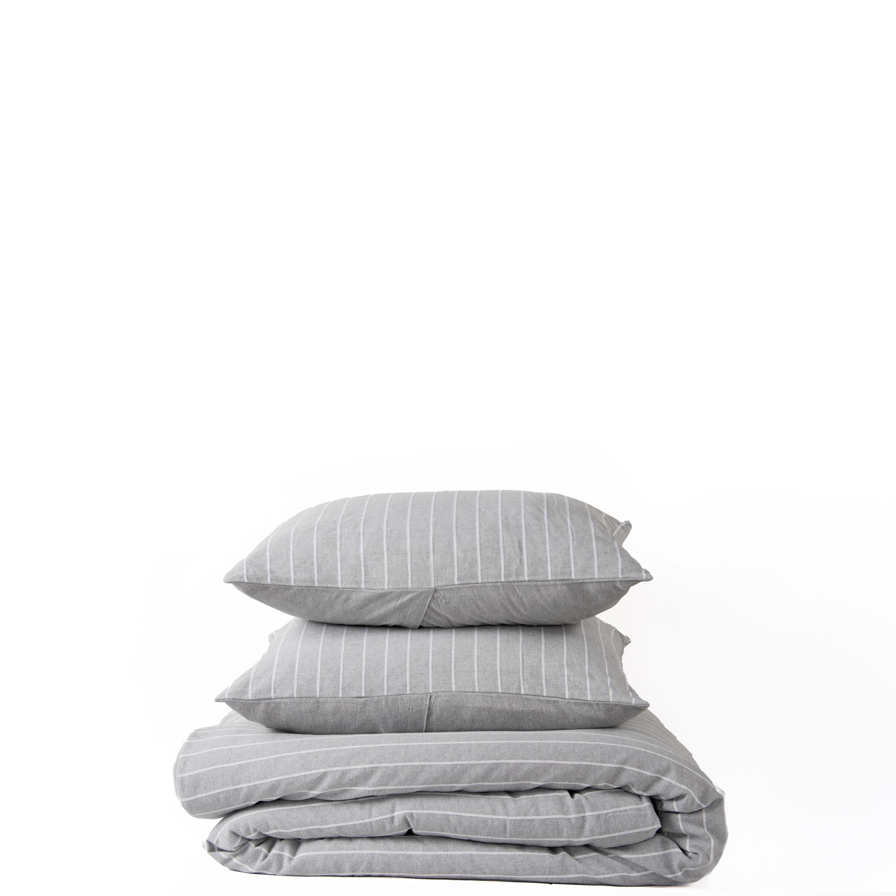 Rizzy Home Willow Lane 3 Piece Queen Comforter Set, Warm Gray, rollover