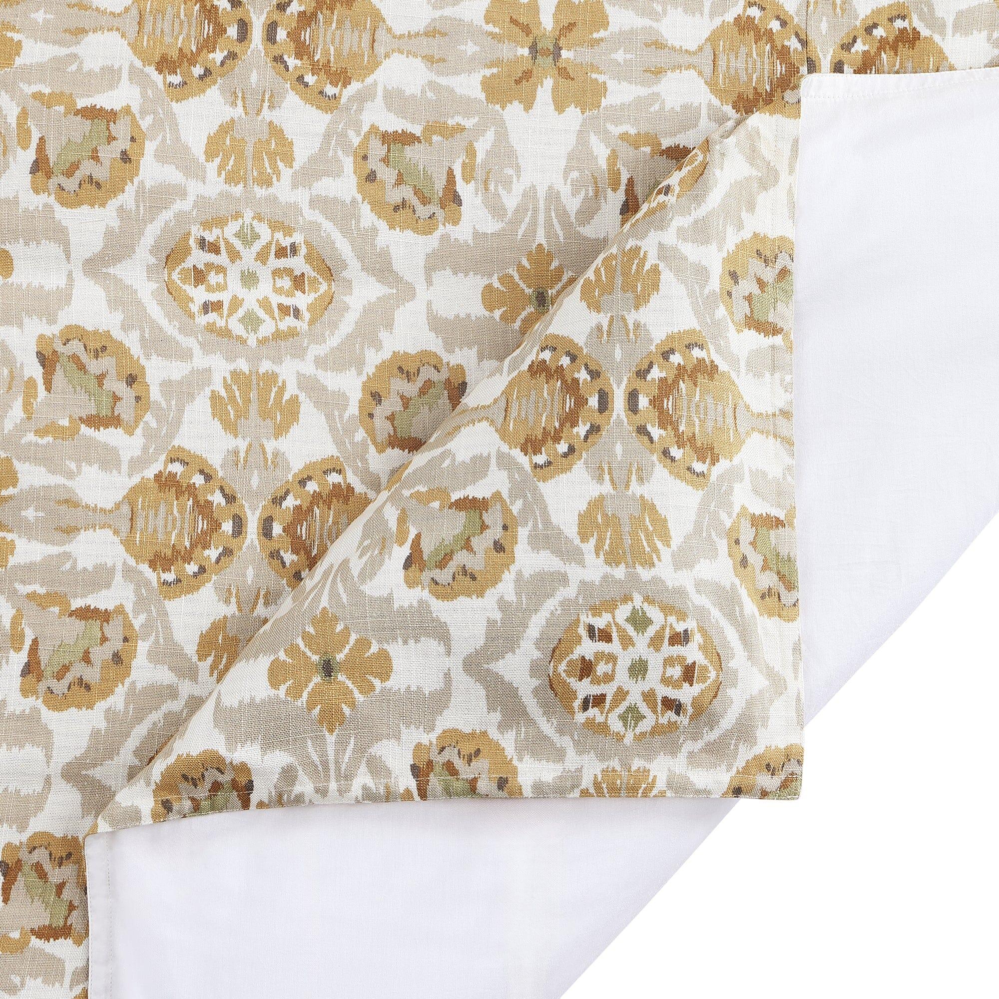 HiEnd Accents Andie 3 Piece Queen Comforter Set, Tuscan Yellow, large
