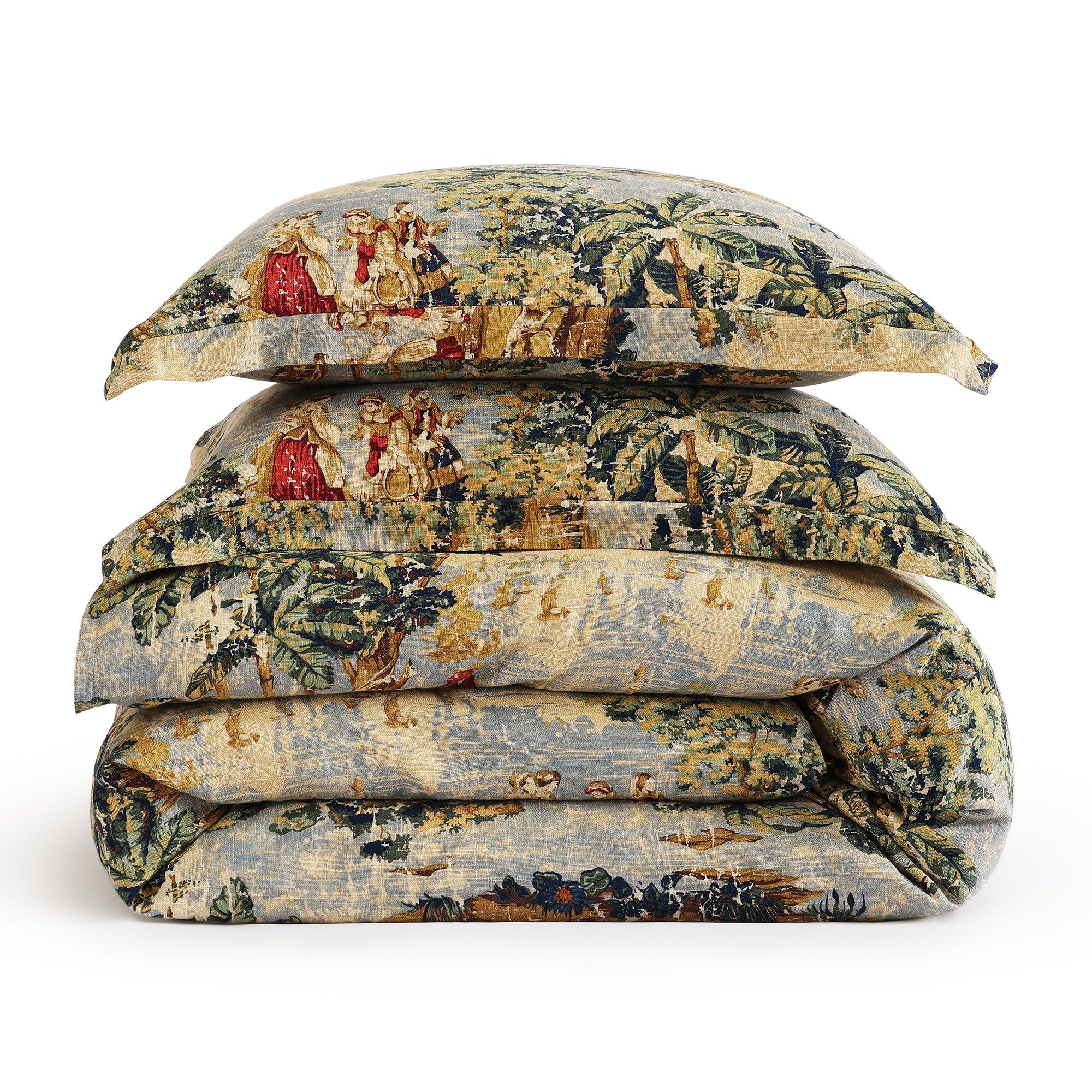 HiEnd Accents 3 Piece Queen Comforter Set, Yellow Gold, rollover