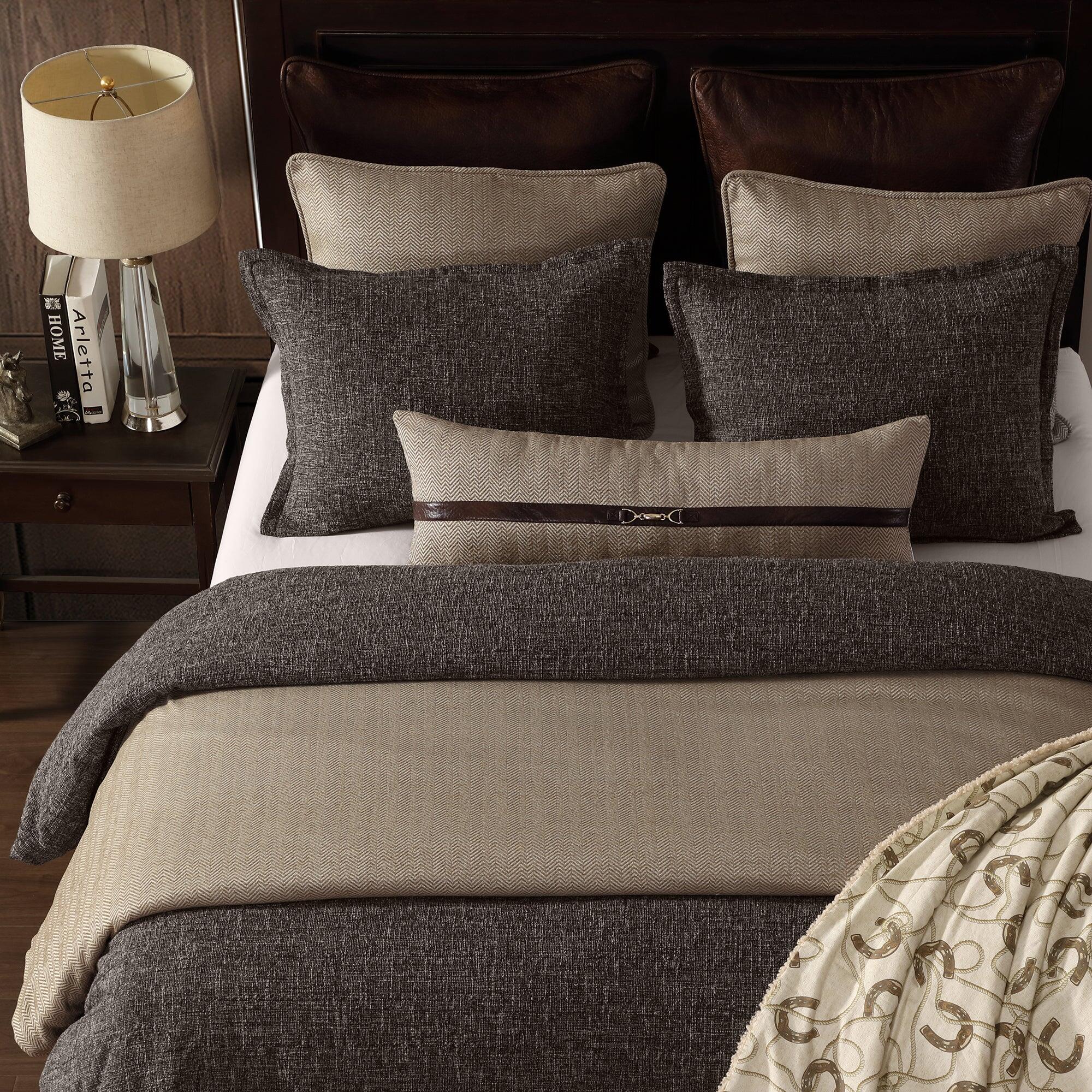 HiEnd Accents Tweed Lumbar Pillow, , rollover