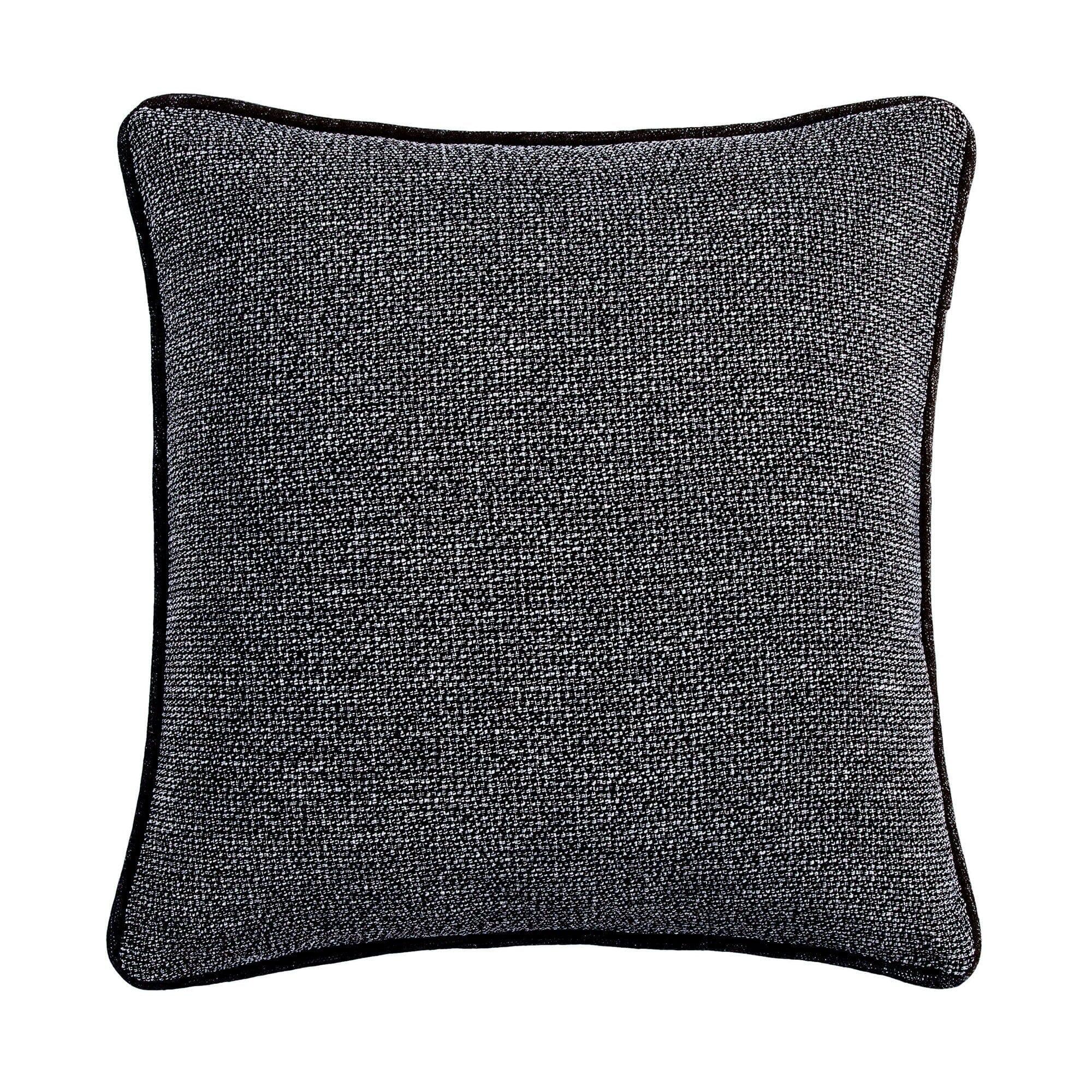 HiEnd Accents Tweed Textured Euro Sham, , large