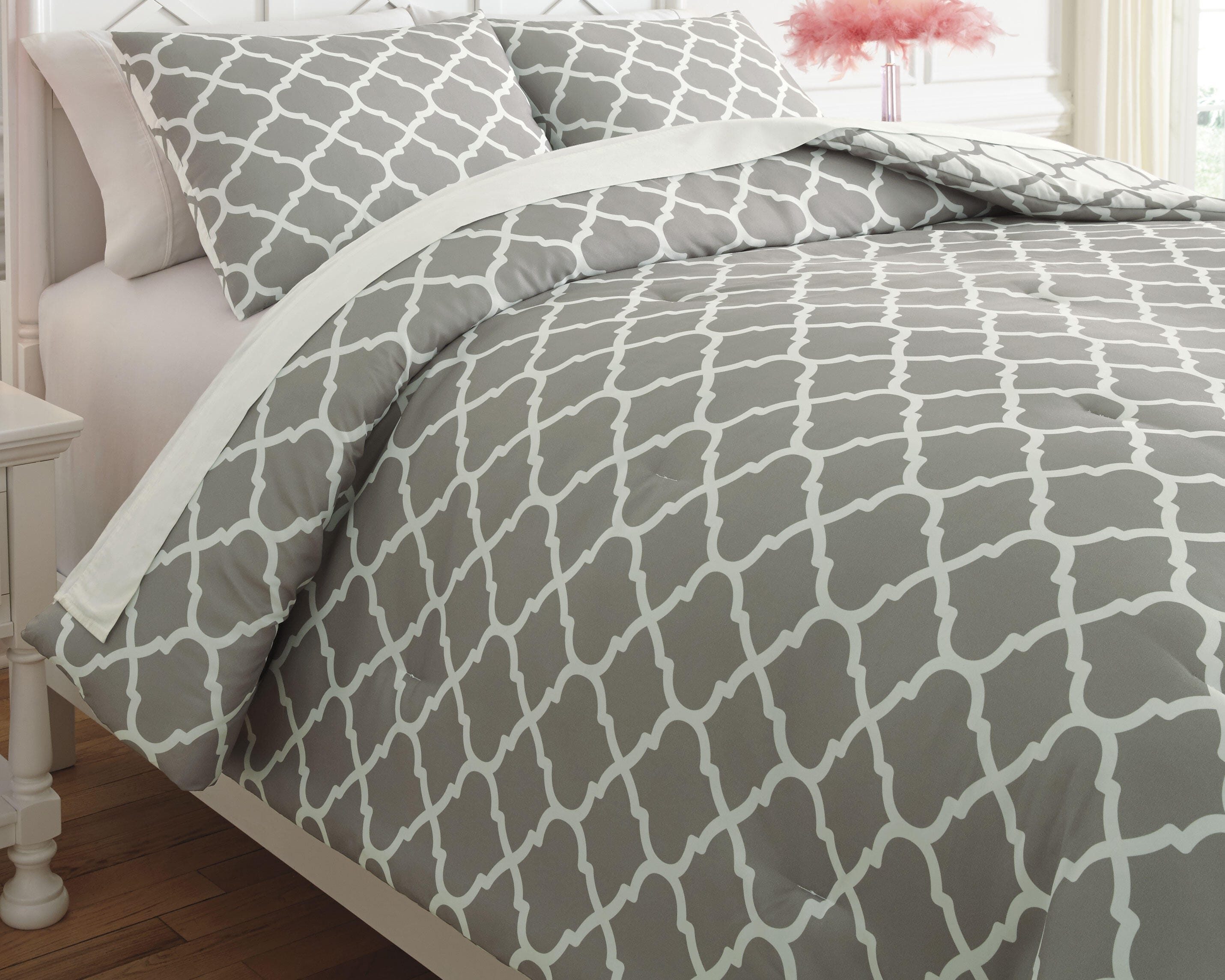 Media 3-Piece Full Comforter Set, , large
