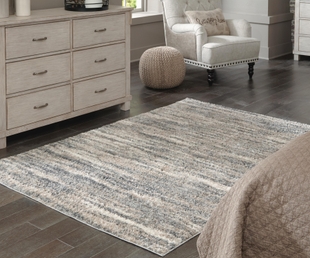 Gizela 7'10" x 10' Rug, Ivory/Beige/Gray, rollover