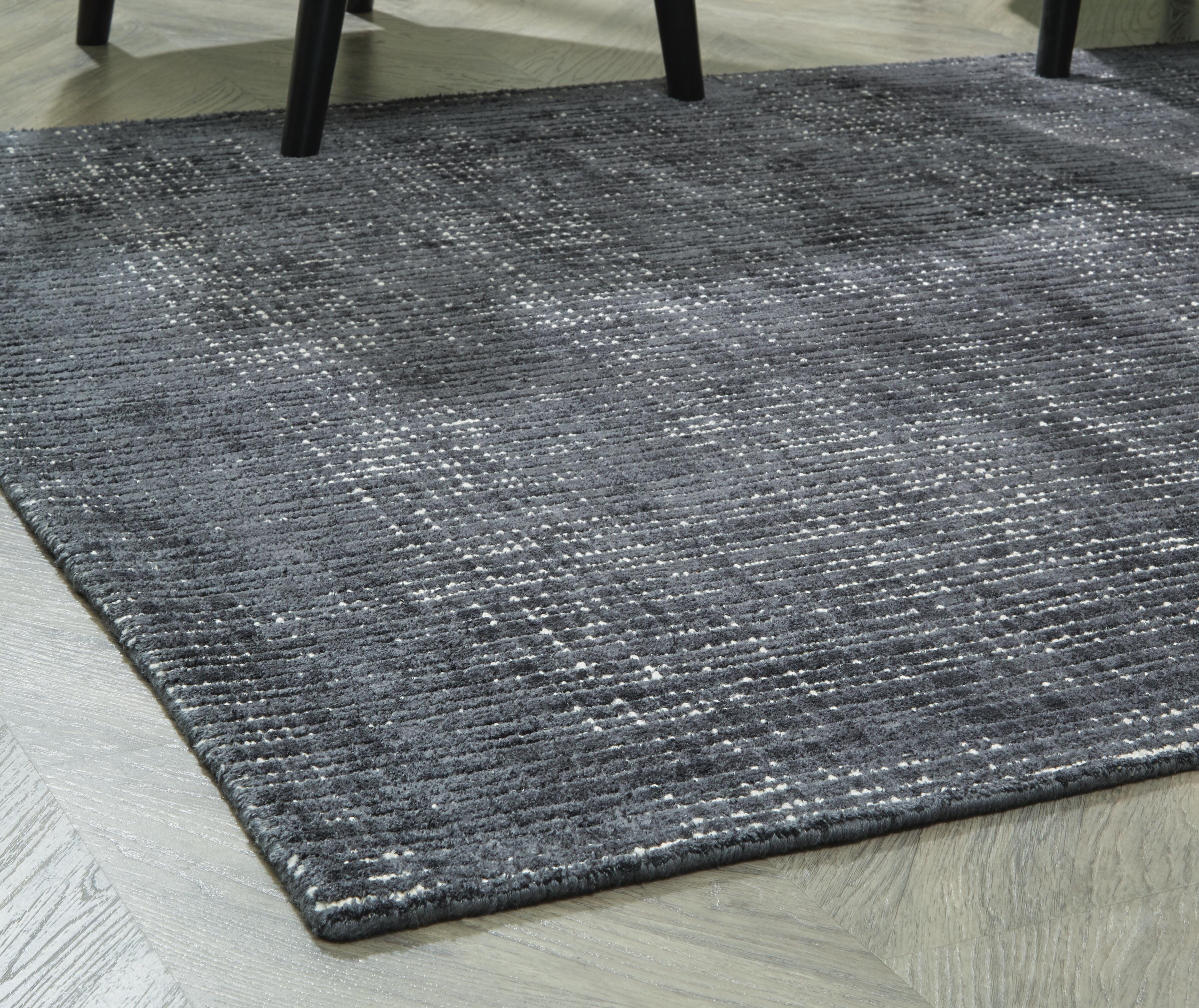 Napier 5' x 7' Rug, Ivory/Navy, large