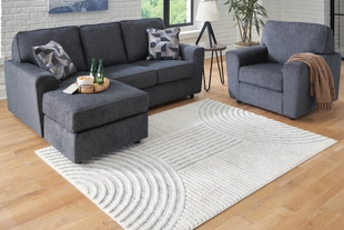 Lambworth 7'10" x 10' Rug, Gray/Cream, rollover