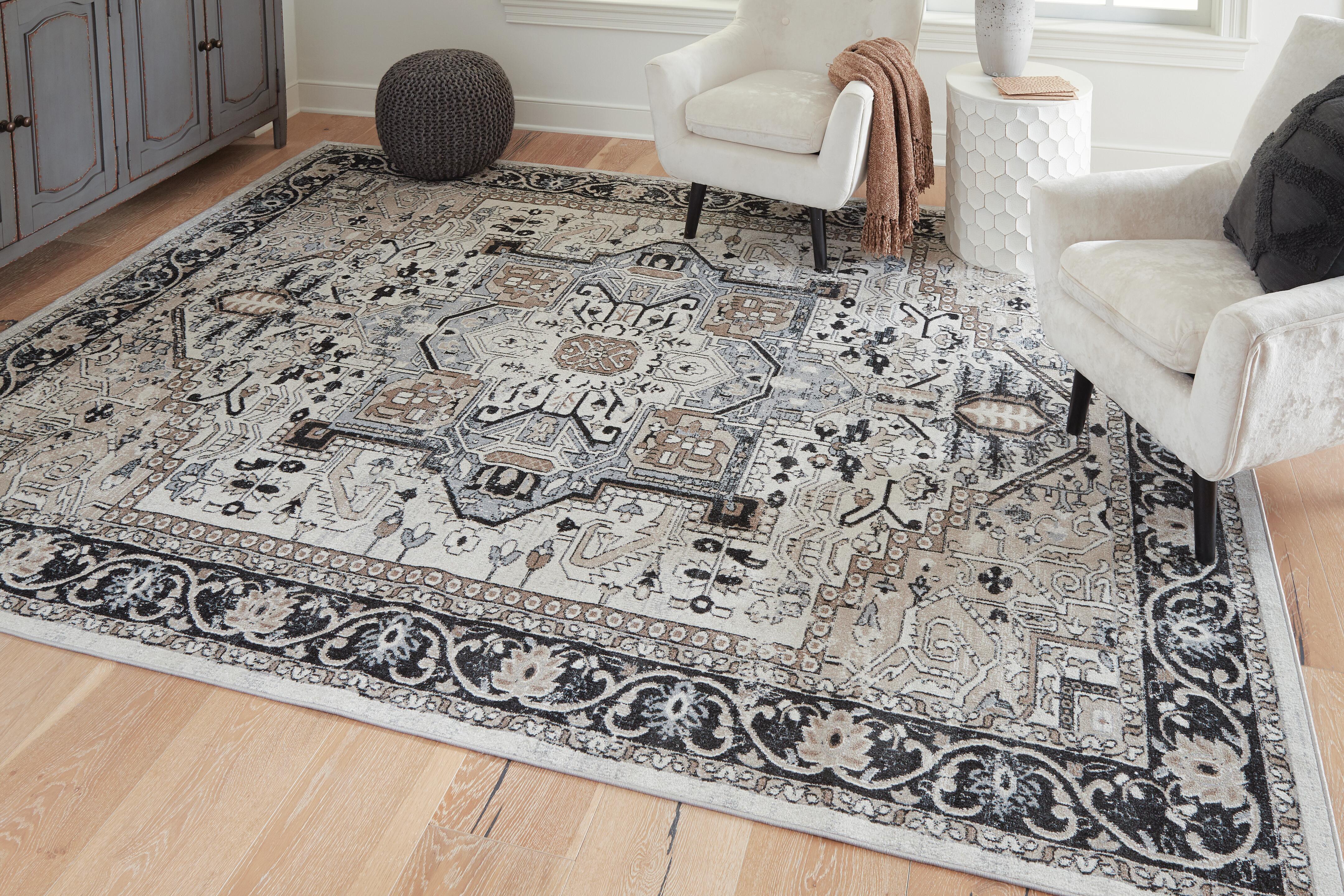 Gregmoore 7'9" x 9'11" Washable Rug, Multi, rollover