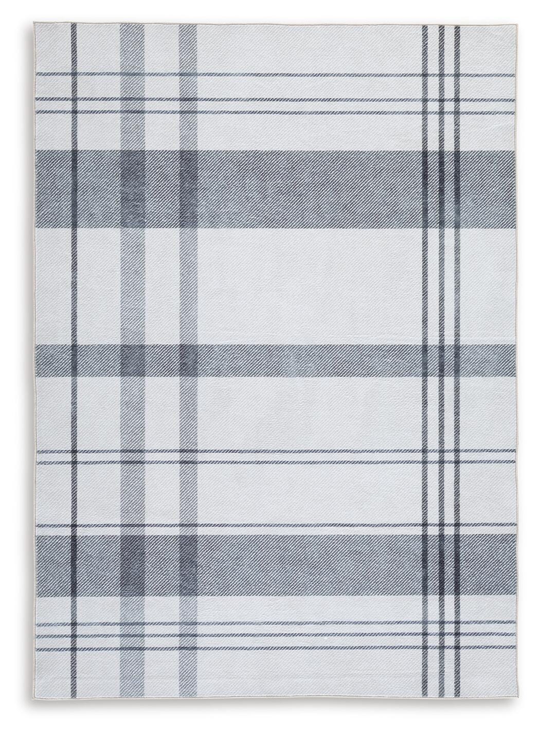 Kaidlow 5' x 7' Washable Rug, , large