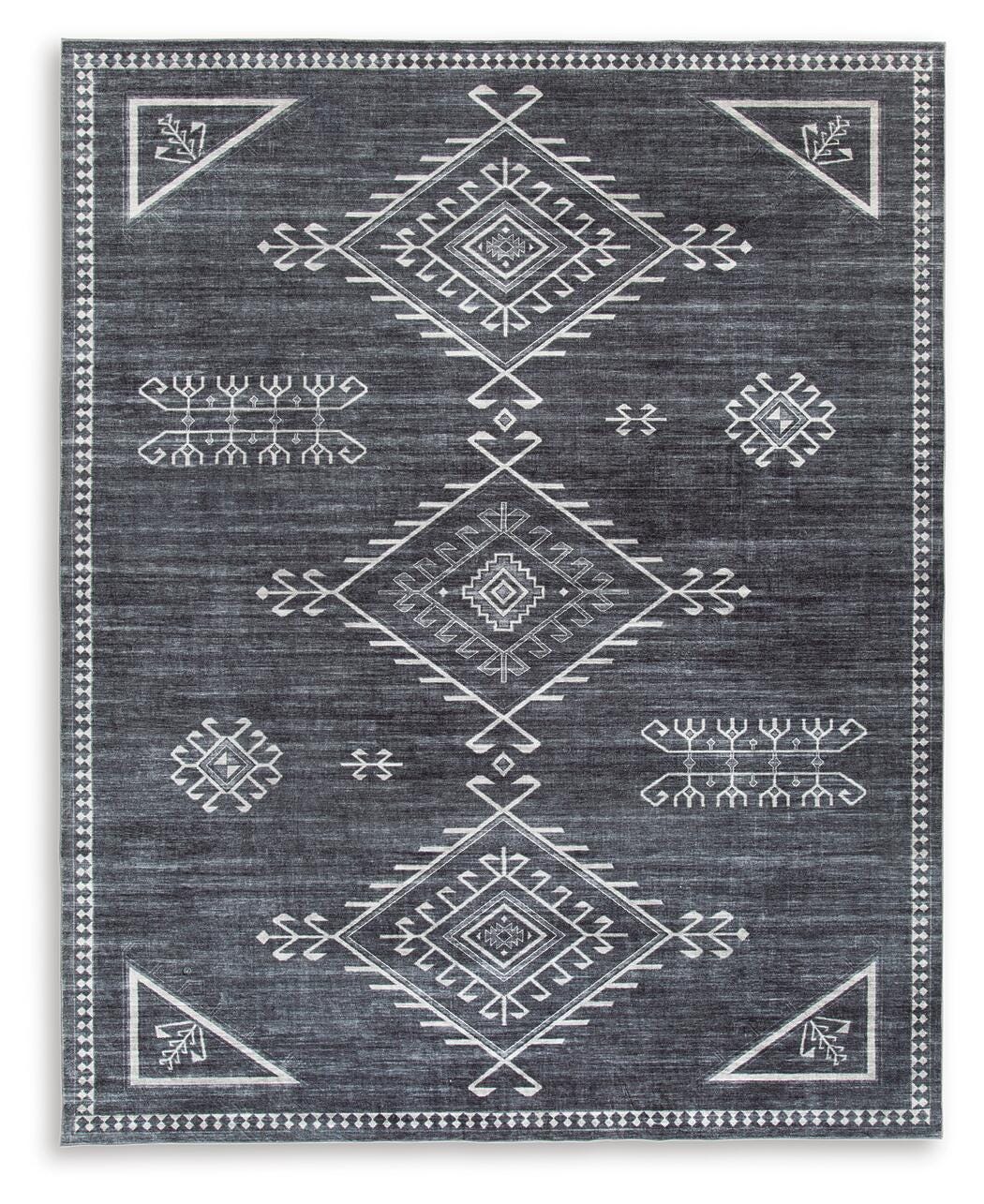 Arloman 7'7" x 9'8" Washable Rug, , large