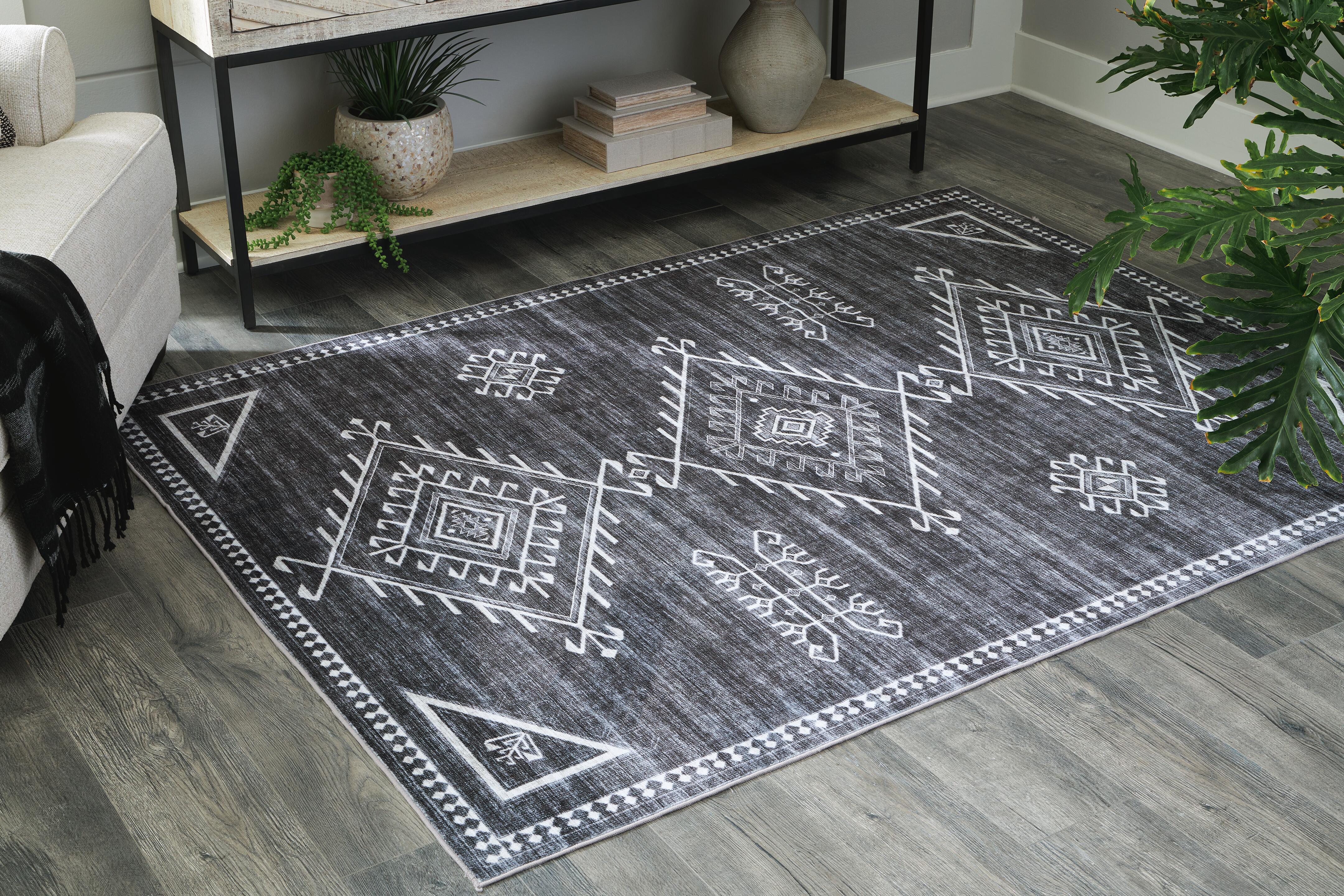 Arloman 5' x 7' Washable Rug, , rollover