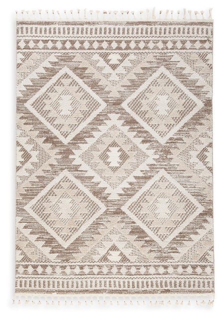 Odedale 8' x 10' Rug, Tan/Cream