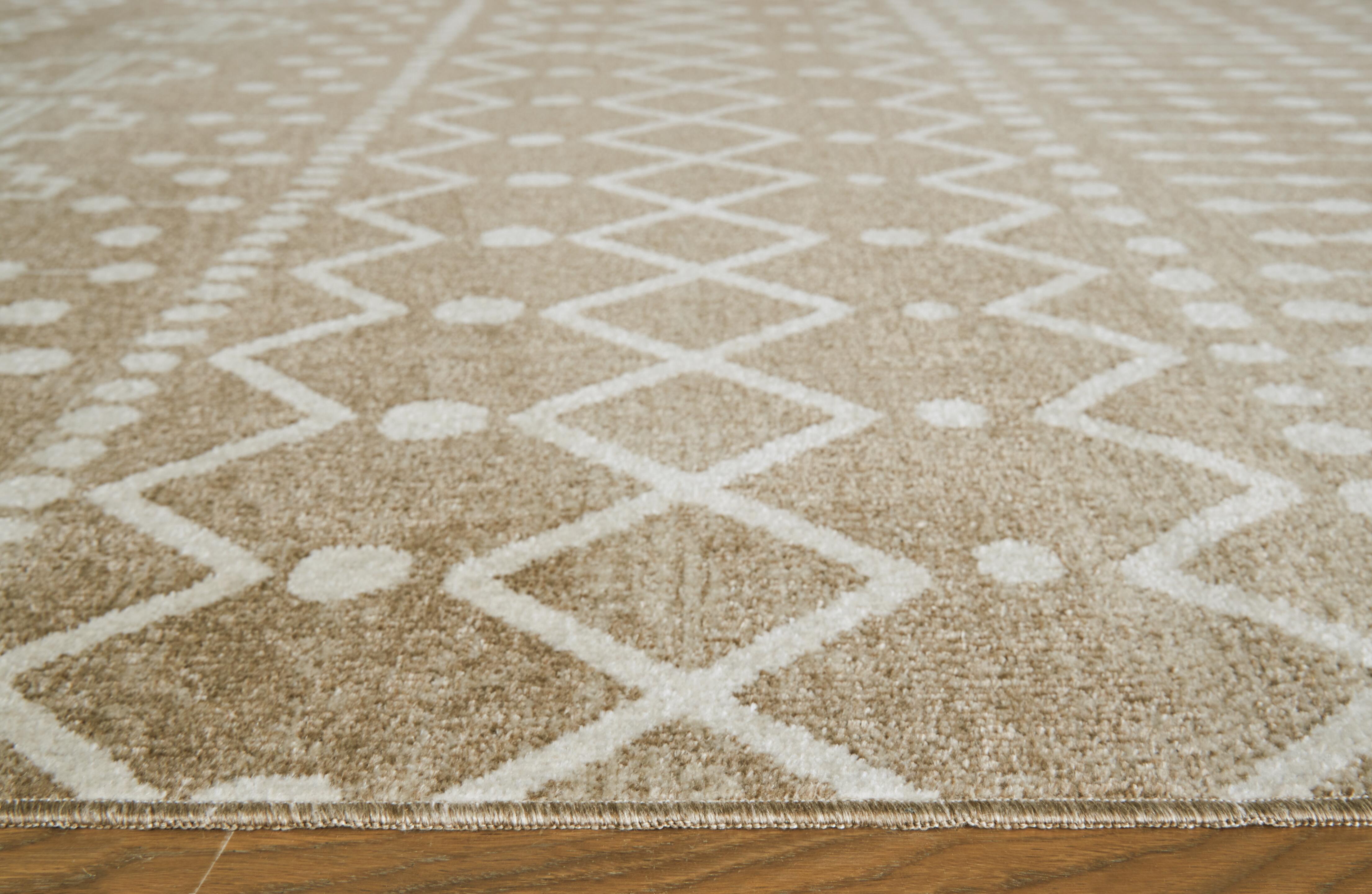Bunchly 7'10" x 10'3" Washable Rug - image 3