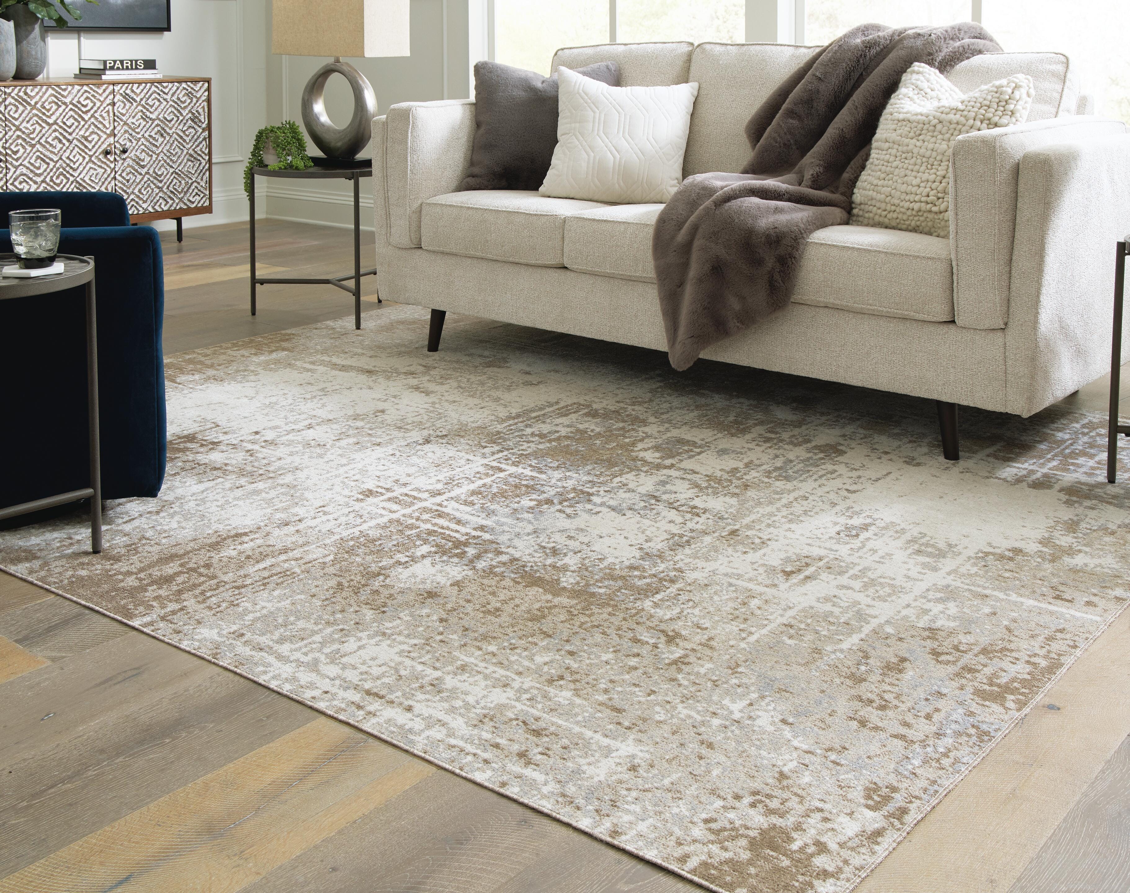 Grifflain 7'10" x 10'3" Washable Rug - image 1