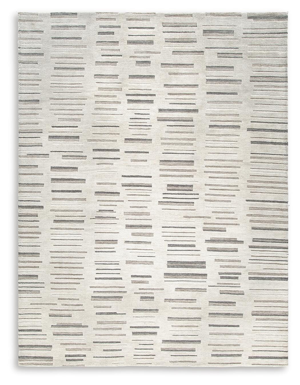 Leesdale 8' x 10' Rug, Ivory/Brown/Black, large