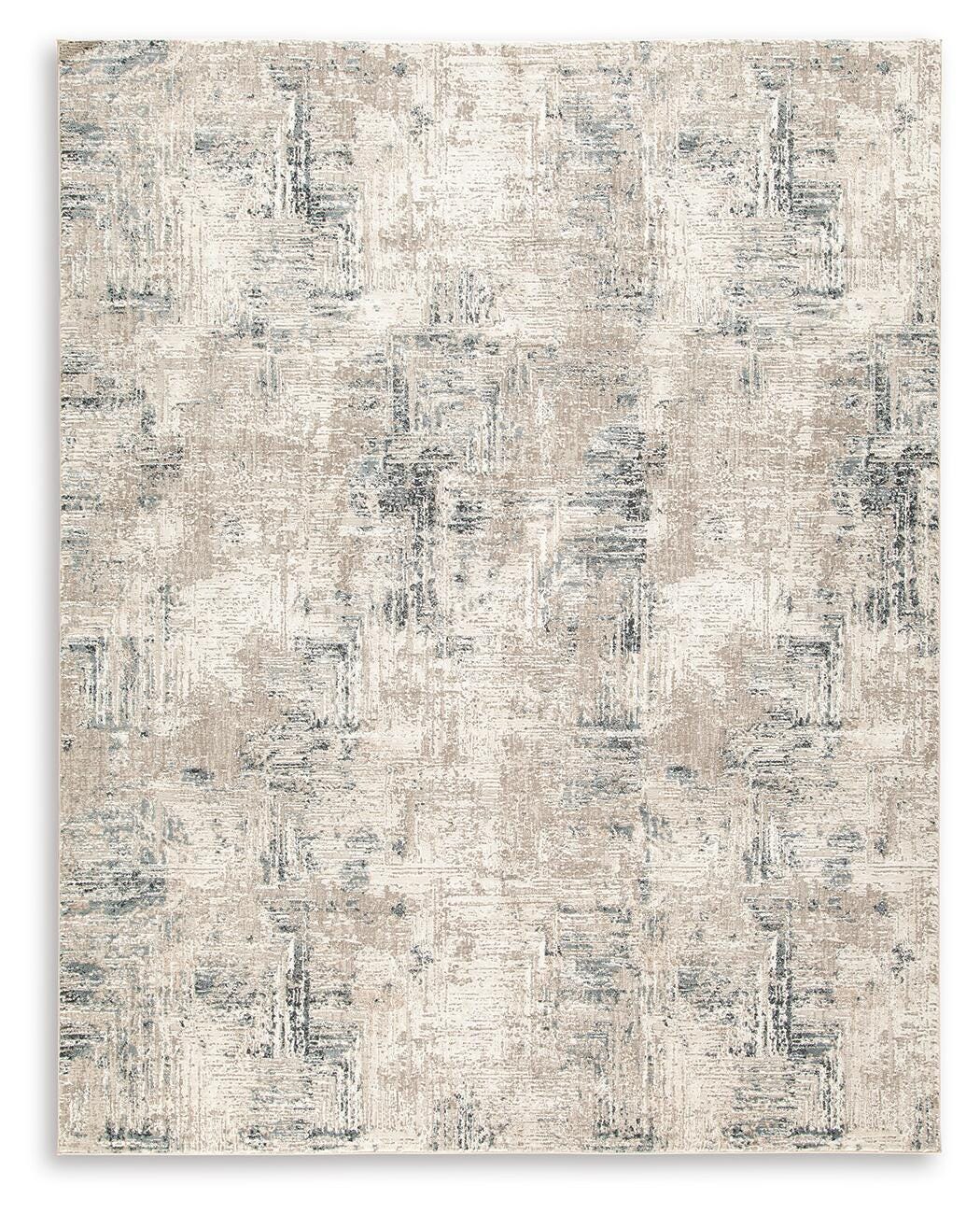 Gentor 8' x 10' Rug, Blue/Ivory, large