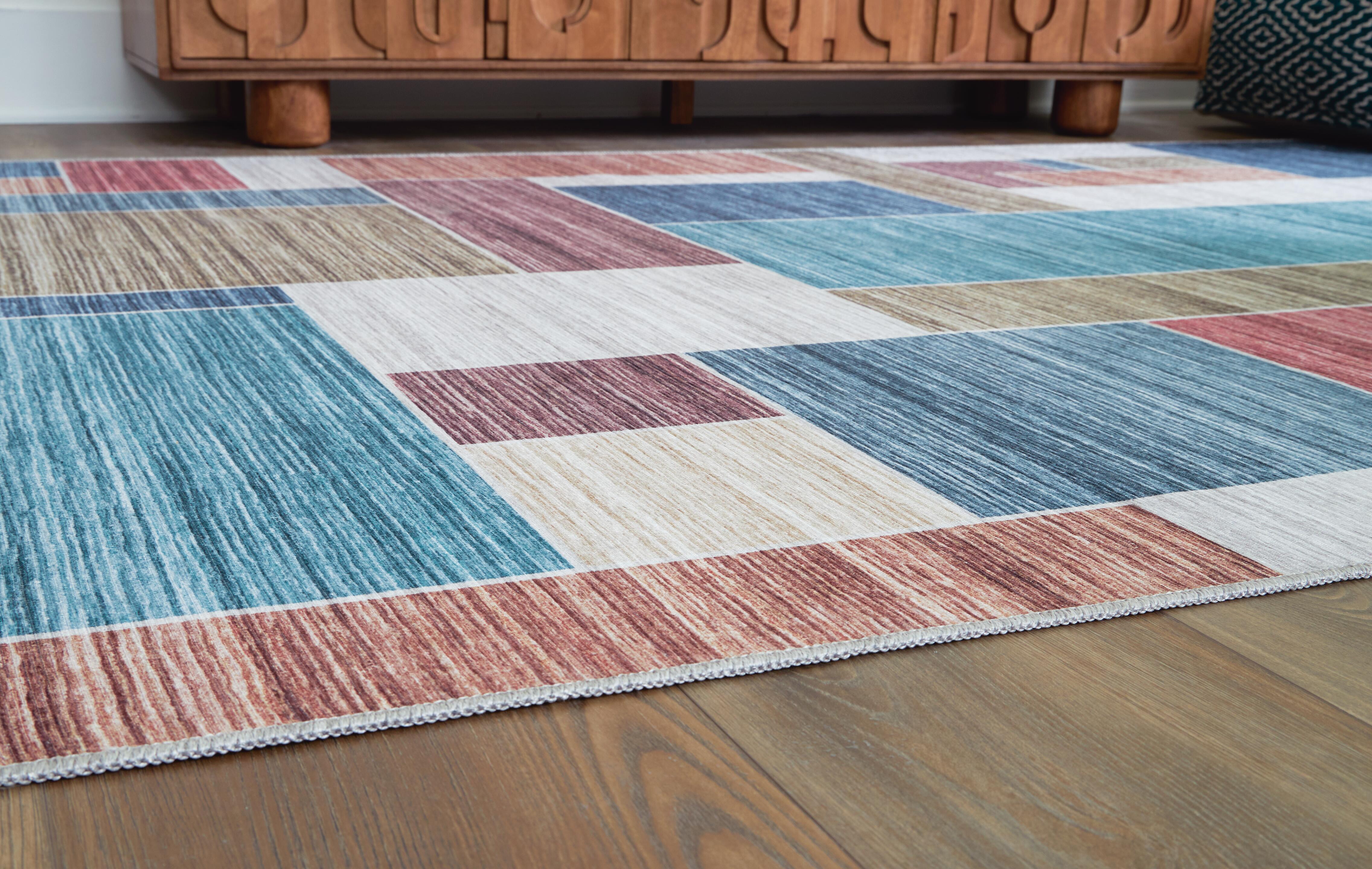 Numore 8' x 9'11" Washable Rug, , large