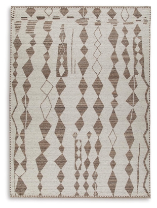 Brettler 10' x 14' Rug, Beige/Brown, large