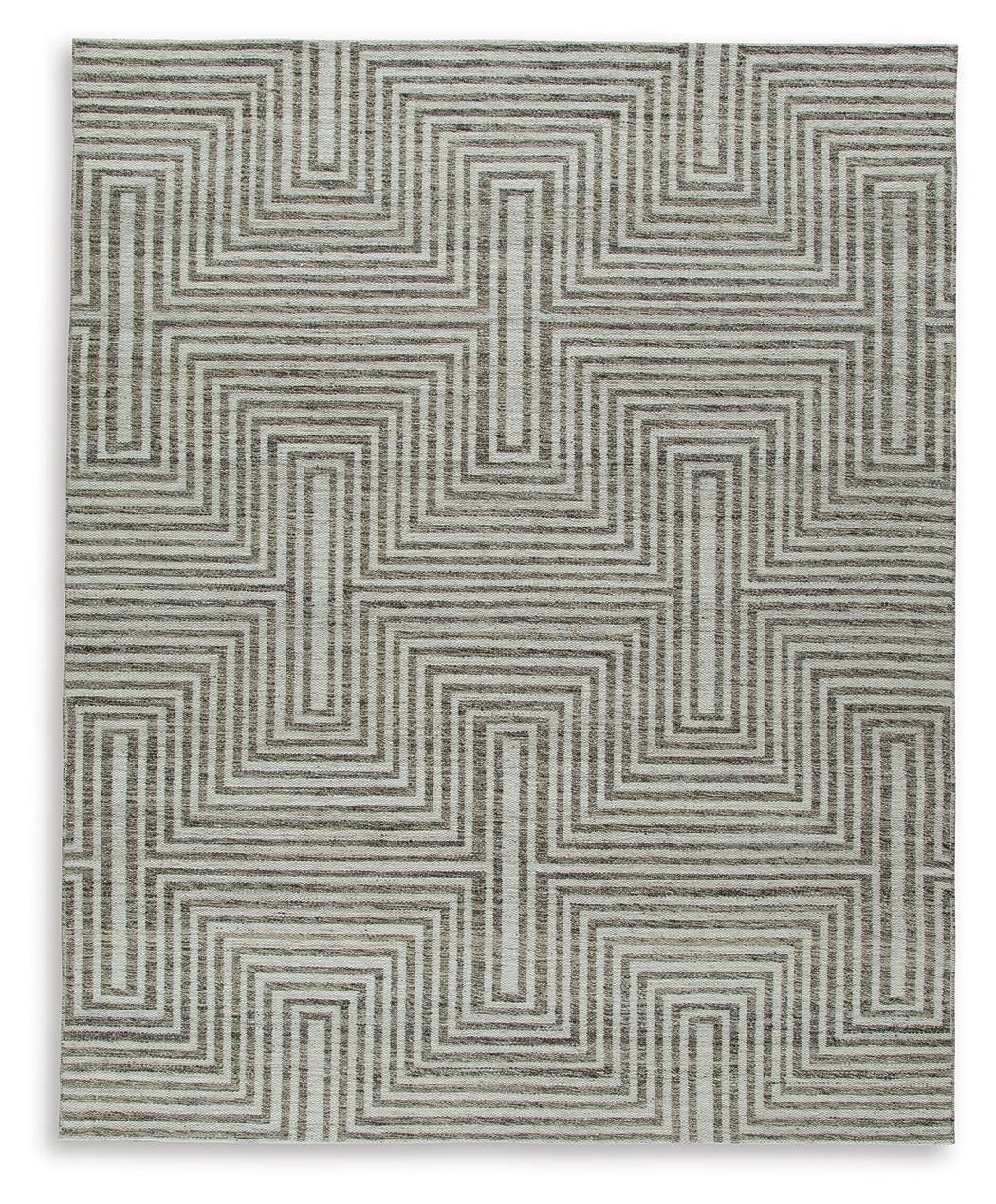 Jossen 8' x 10' Rug, Ivory/Gray, large