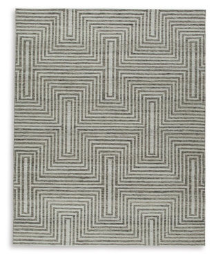 Jossen 8' x 10' Rug, Ivory/Gray, large