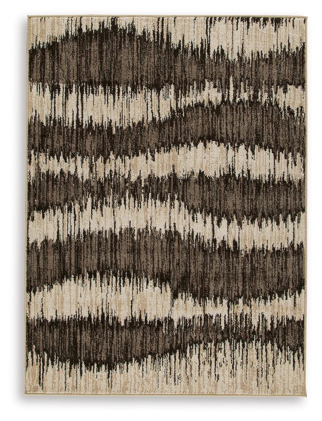 Keradon 8' x 10' Rug, Cream/Brown, large