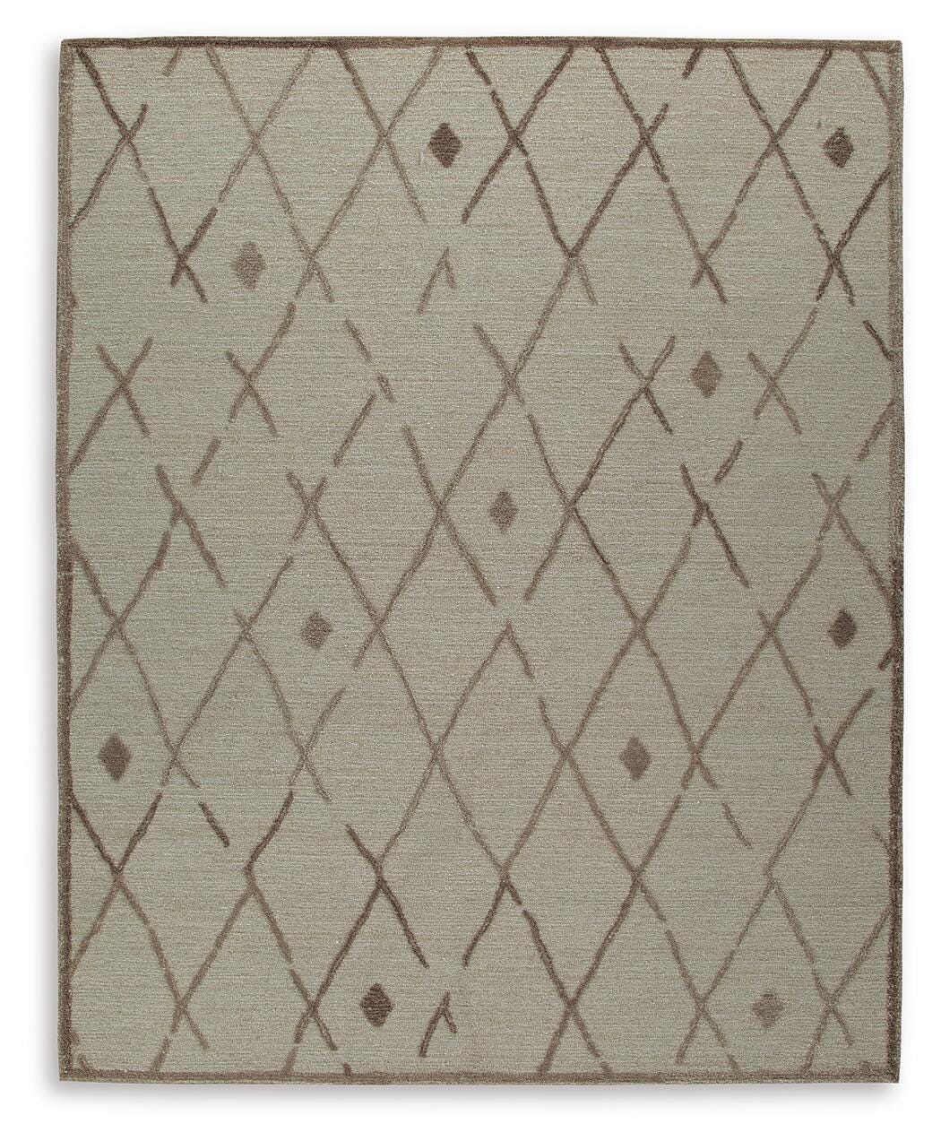 Guyford 8' x 10' Rug, Beige/Brown, large