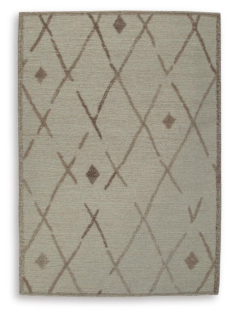 Guyford 5' x 7' Rug, Beige/Brown