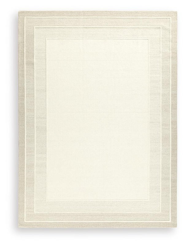Teelgan Extra Large Rug, Ivory/Tan