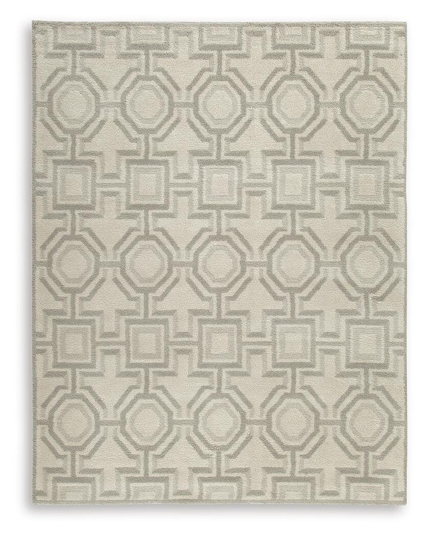 Maconville Large Rug, Ivory/Gray, large