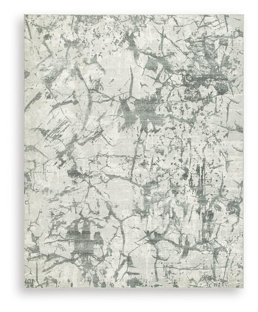 Tobinbury Washable 8' x 10' Area Rug, Gray, large
