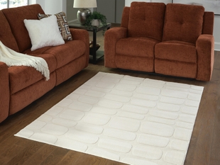Malvinsboro Washable 5' x 7' Area Rug, Sandstone, rollover