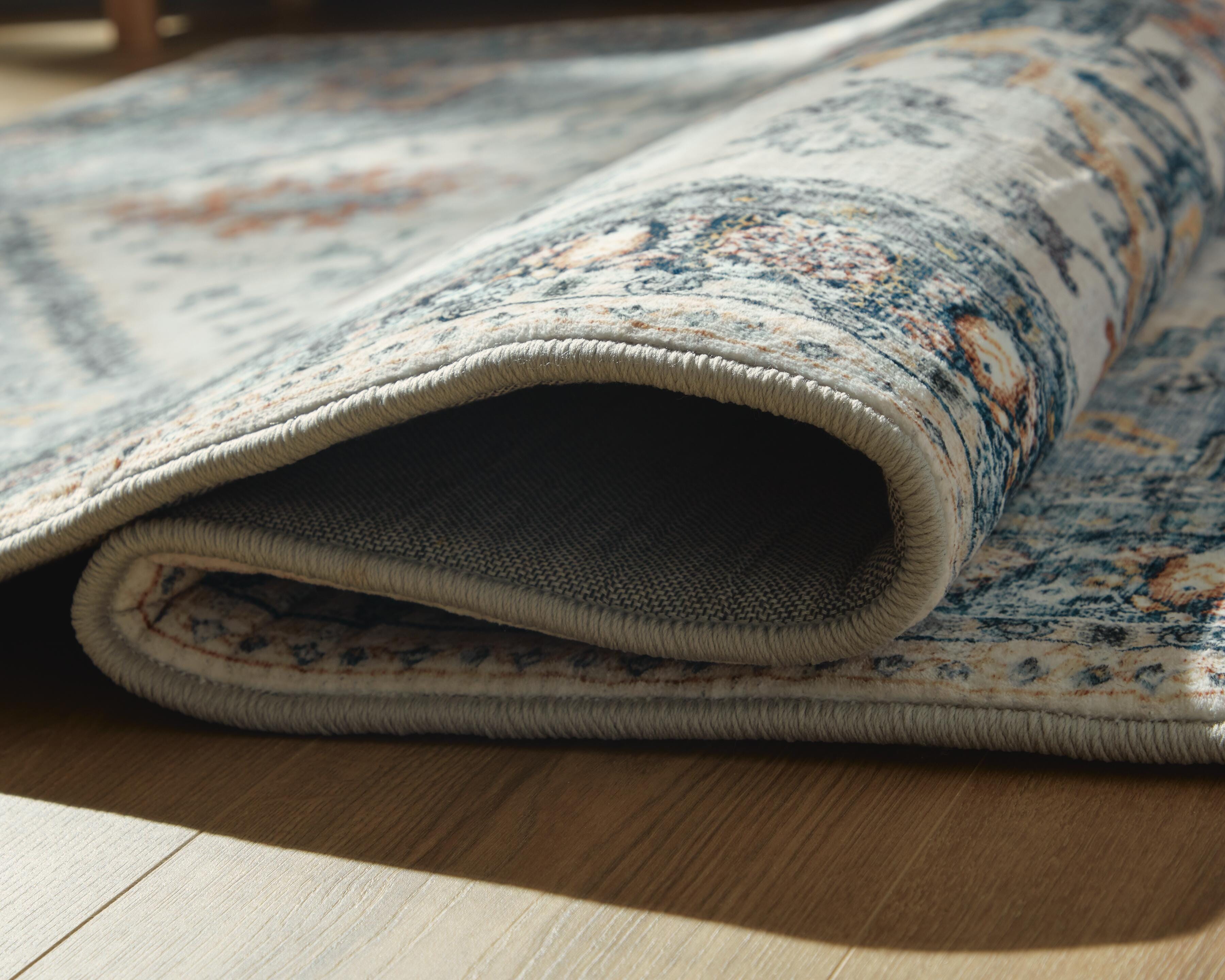 Wallney 7'6" X 9'6" Memory Foam Area Rug, Multi, large