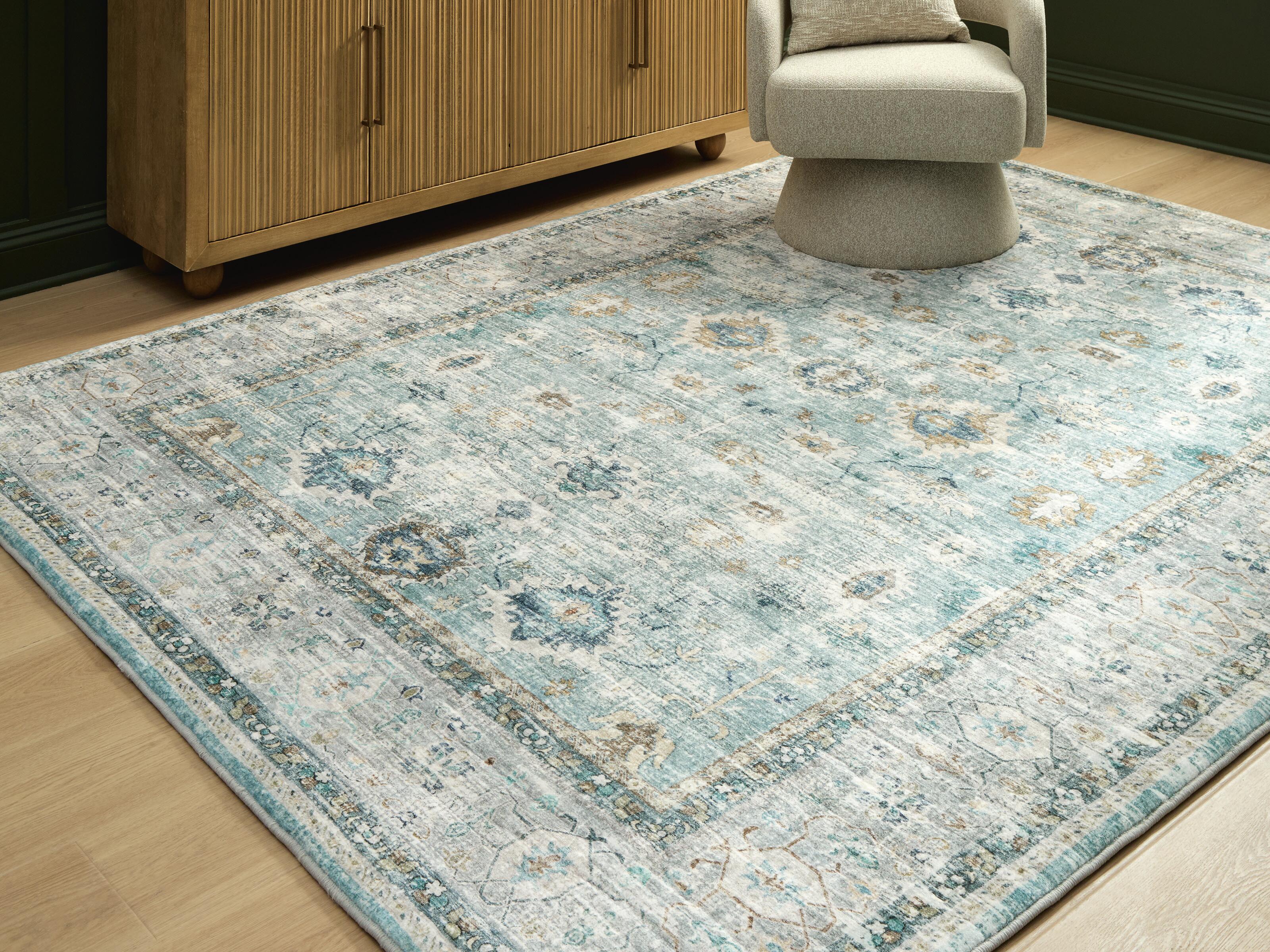 Ladstoney 7'6" X 9'6" Memory Foam Area Rug - image 1