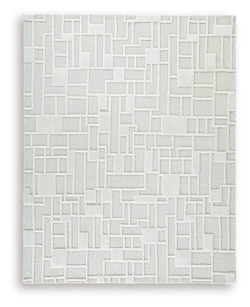 Empriss 7'8" x 10' Area Rug, Ivory, large