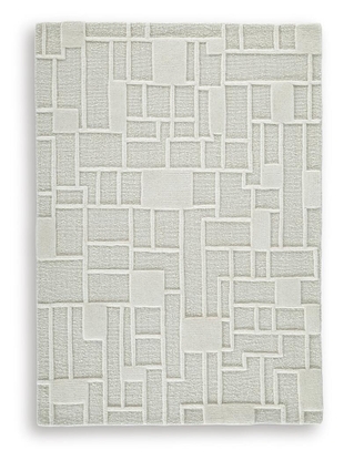 Empriss 5' x 7' Area Rug, Ivory, large