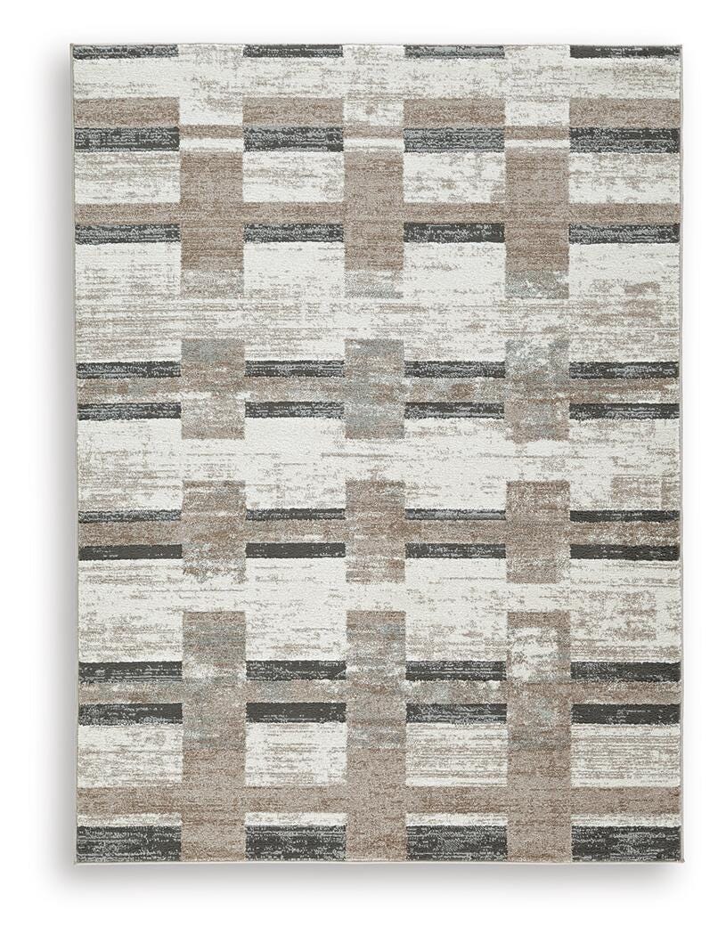 Alstone 5'3" x 7' Area Rug, Multi, large
