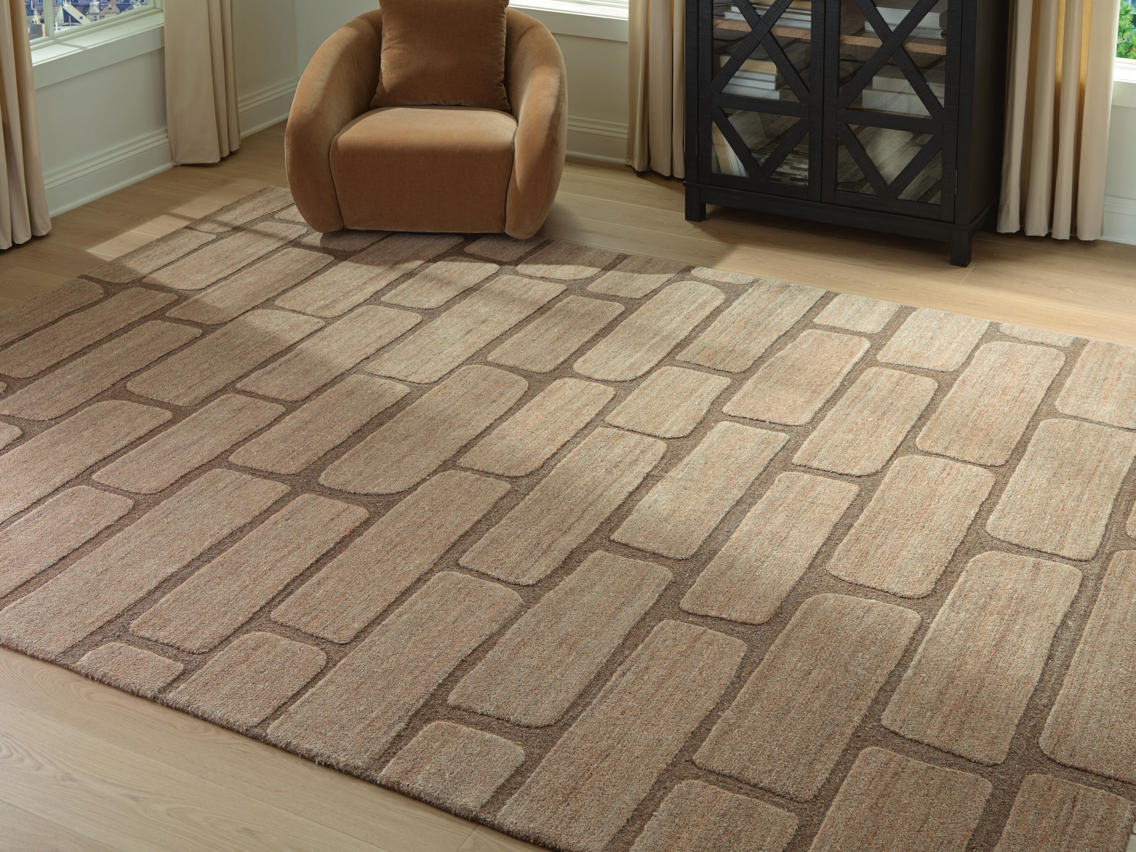Orest Extra Large Rug, Brown, large