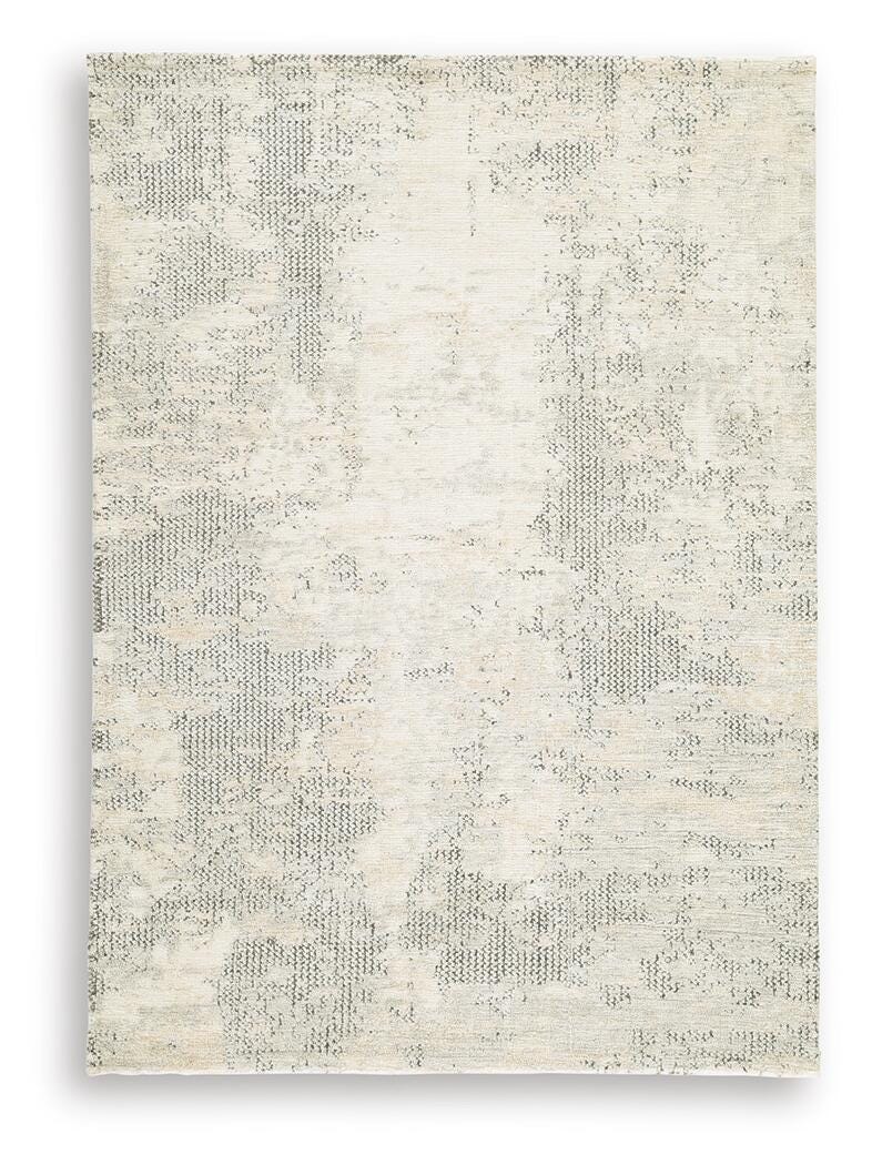 Raif Medium Rug, Gray/White/Cream, large
