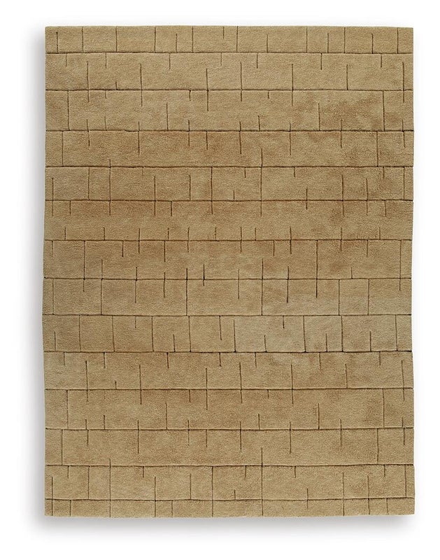 Luzmont Extra Large Rug, Golden Brown