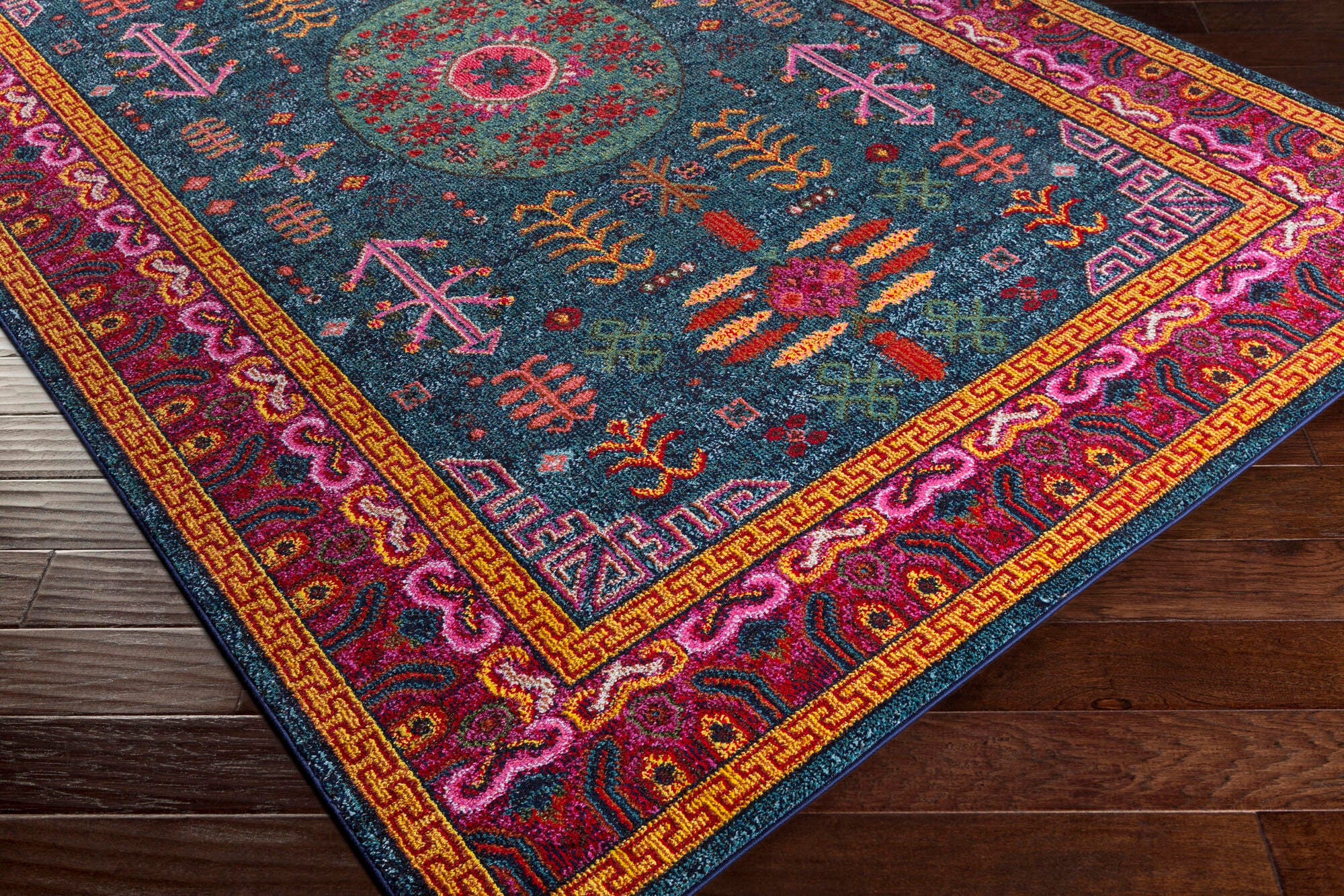 Rectangular 2' X 3' Area Rug, Multi, rollover