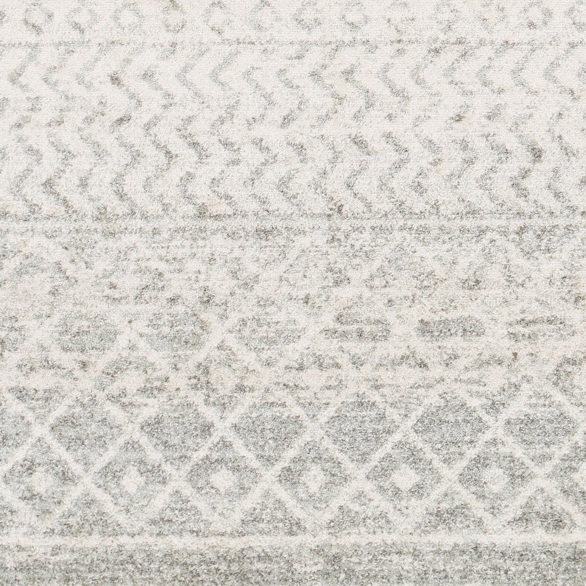 Surya Elaziz Moroccan Boho Area Rug, 2' x 3', Gray, Gray, large