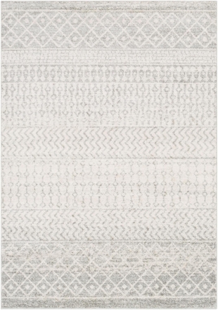 Surya Elaziz Moroccan Boho Area Rug, 5'3" x 7'6", Gray, Gray, large