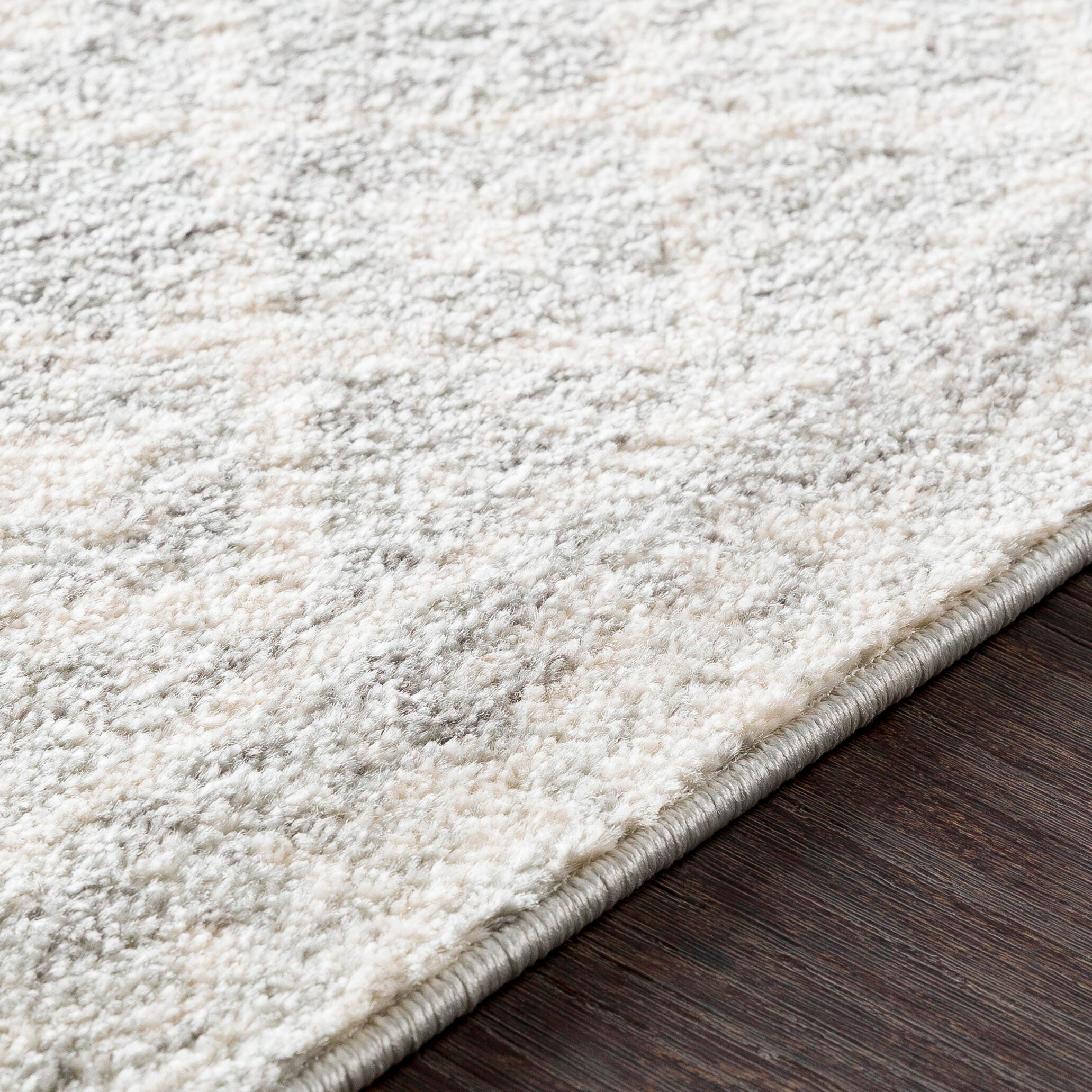 Surya Elaziz Moroccan Boho Area Rug, 5'3" Round, Gray, Gray, large