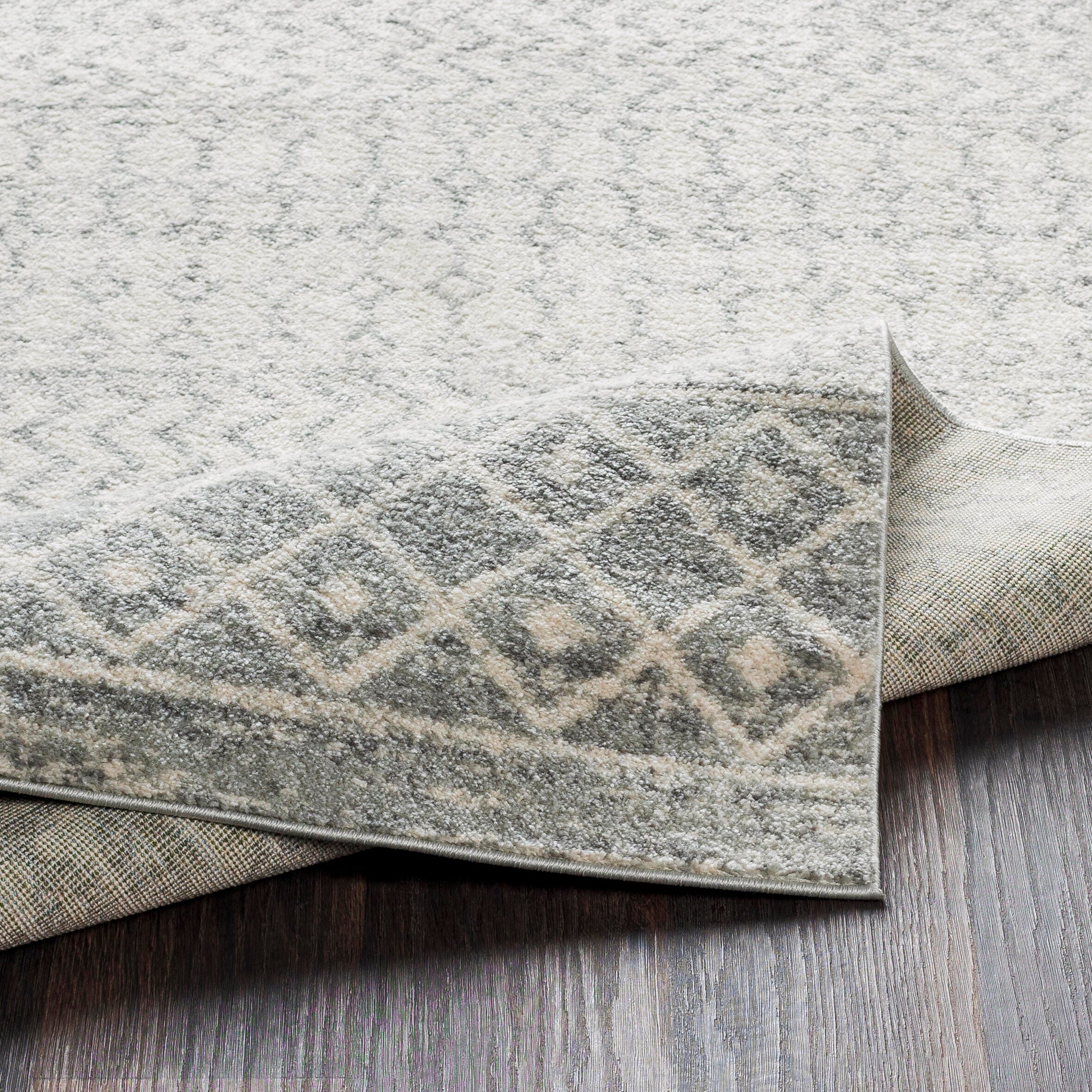 Surya Elaziz Area Rug, Gray, large