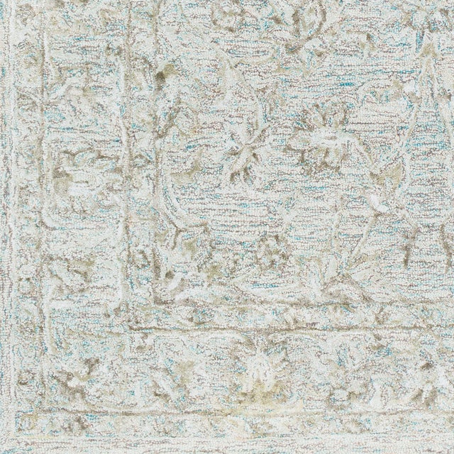 Surya Shelby 7' x 9' Indoor/Outdoor Area Rug, Seafoam/Gray/Beige