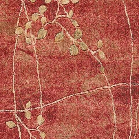 Nourison Home Nourison Somerset 2' x 5'9" Flame Rustic Indoor Rug, Flame, large