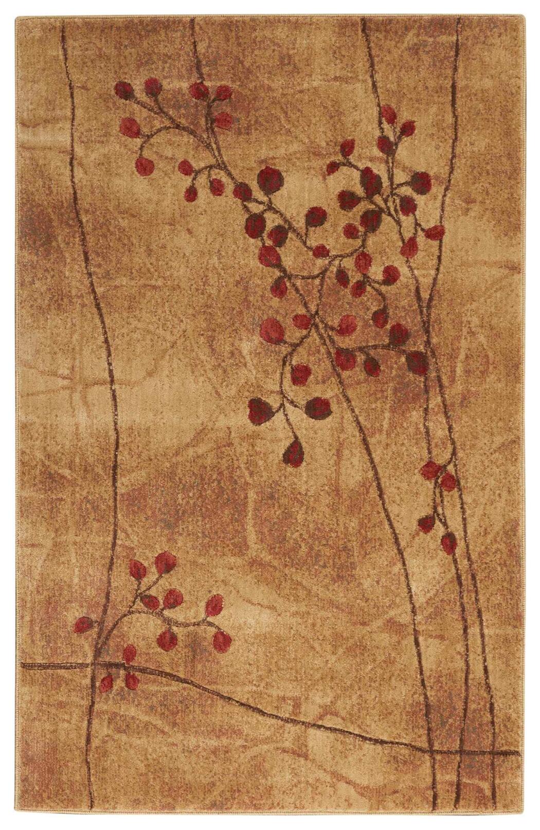 Nourison Home Nourison Somerset 5'3" x 7'5" Latte Rustic Indoor Rug, Latte, large