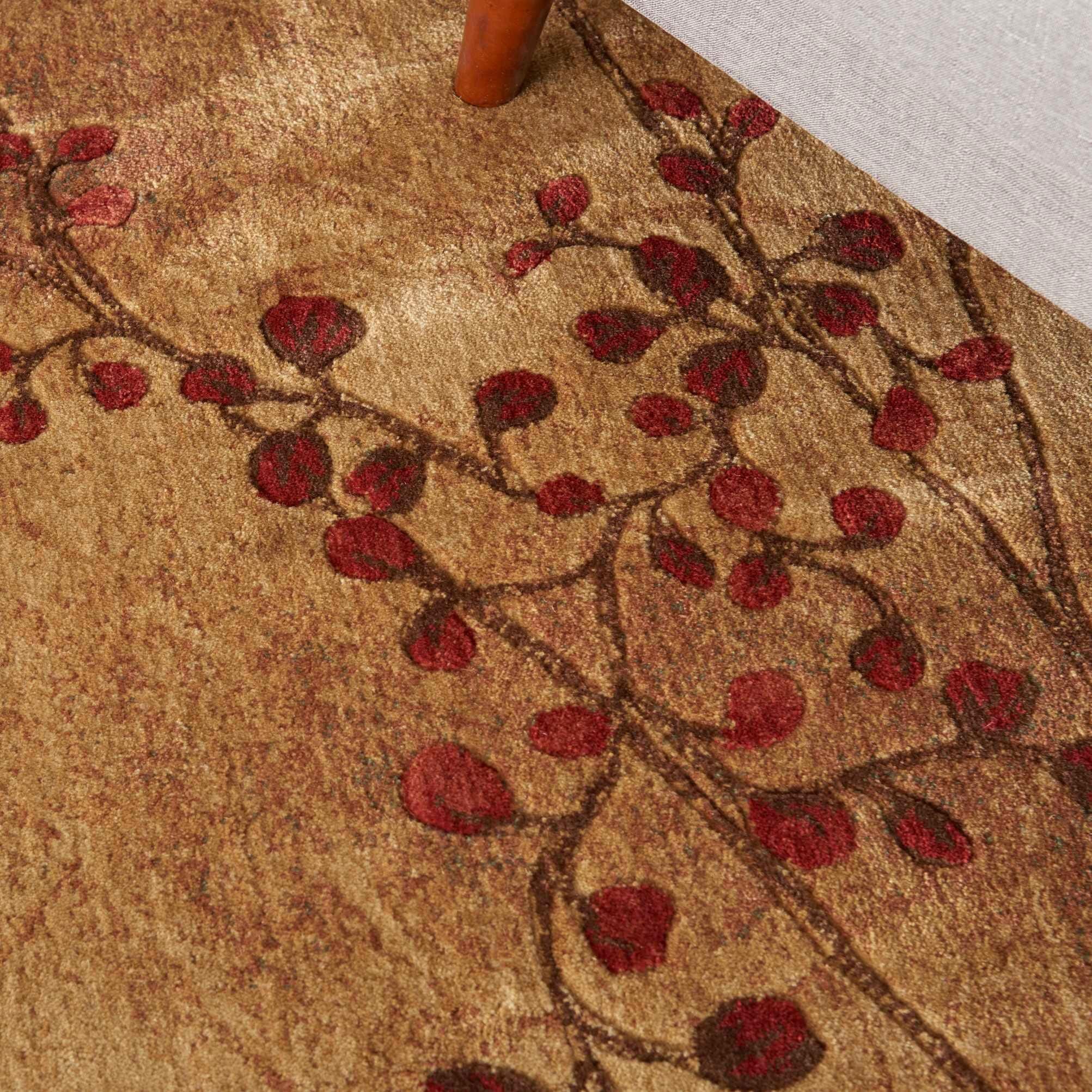 Nourison Home Nourison Somerset 5'3" x 7'5" Latte Rustic Indoor Rug, Latte, large