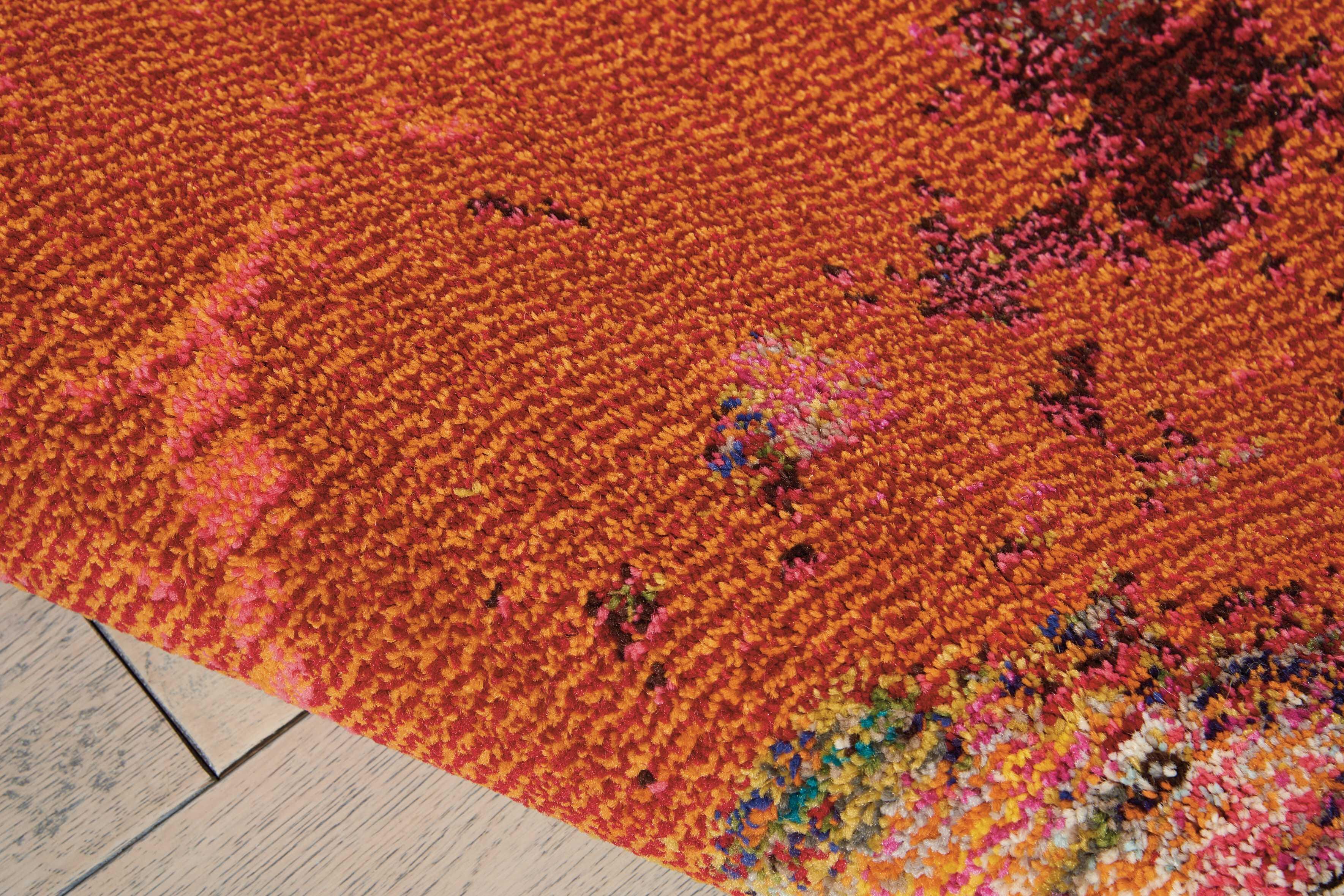 Nourison Home Nourison Celestial 5'3" x 7'3" Palette Modern Indoor Rug, Sunburst, large