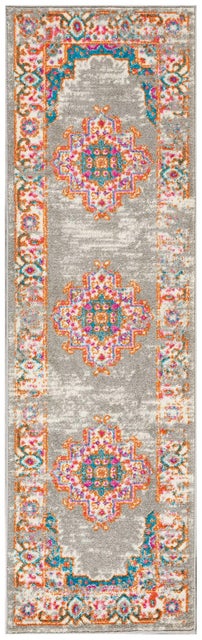Nourison Home Passion Grey 1'10" X 6'runner, Ash/Blush